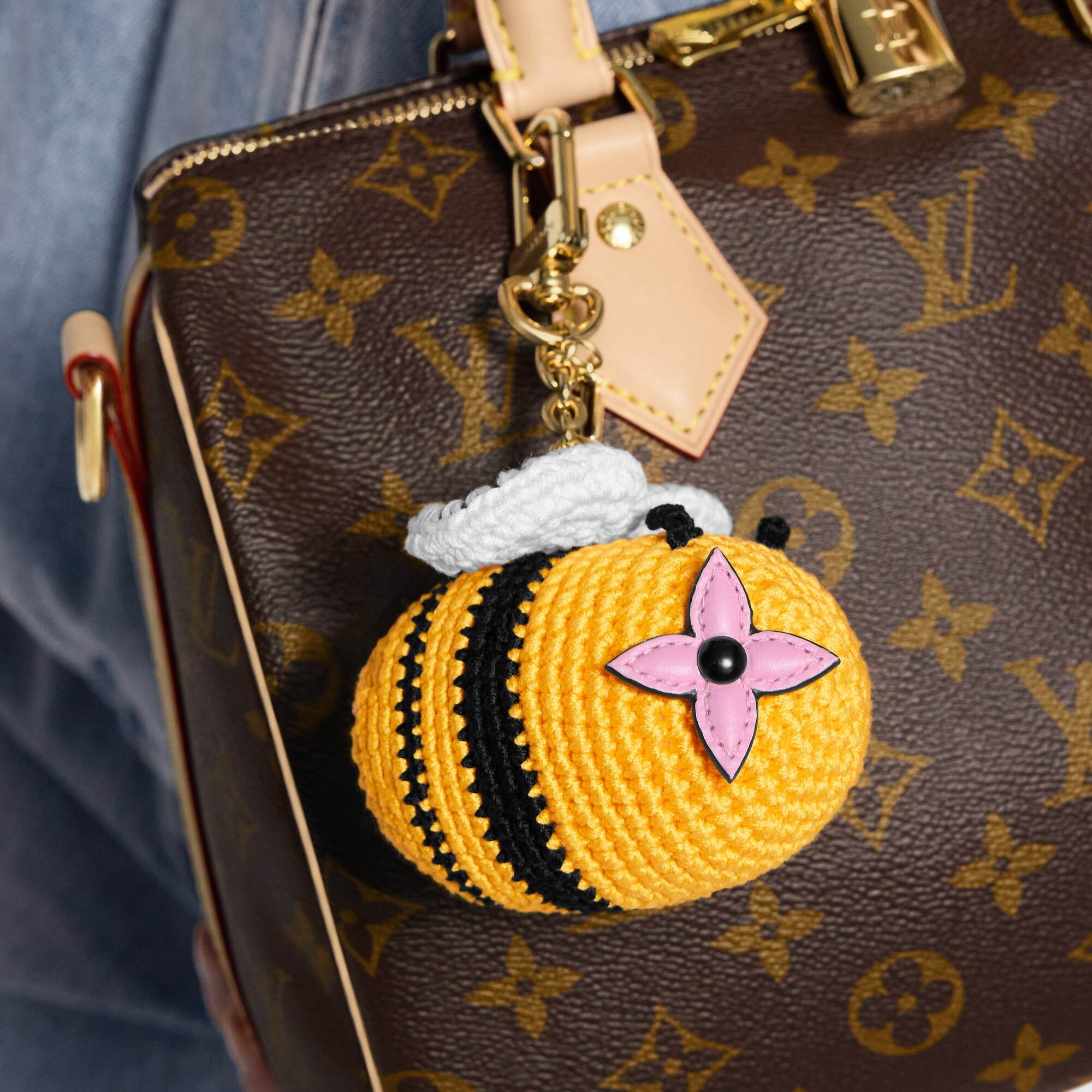 バッグチャーム・ビー LV クロシェ - 画像 (5)