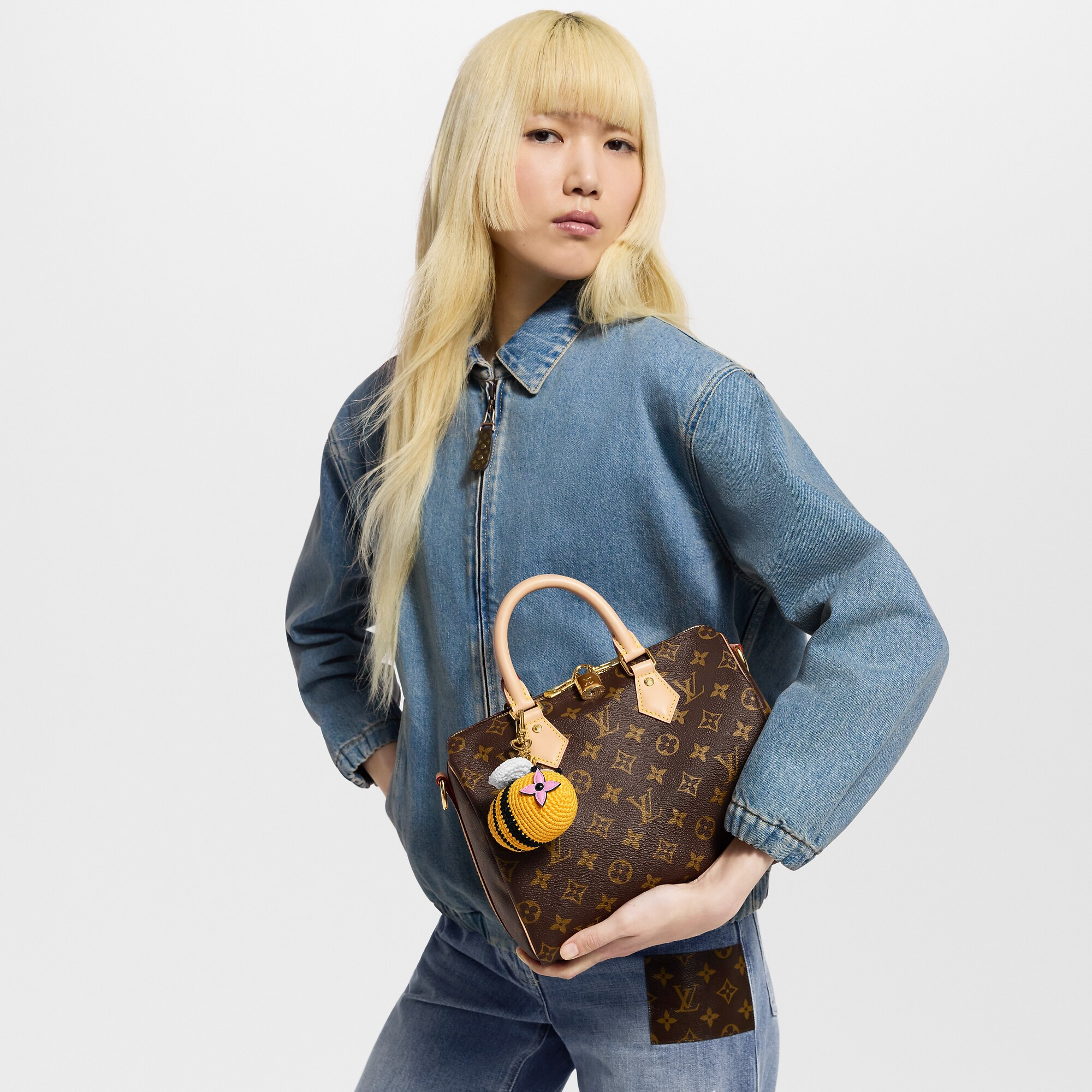 バッグチャーム･ビー LV クロシェ