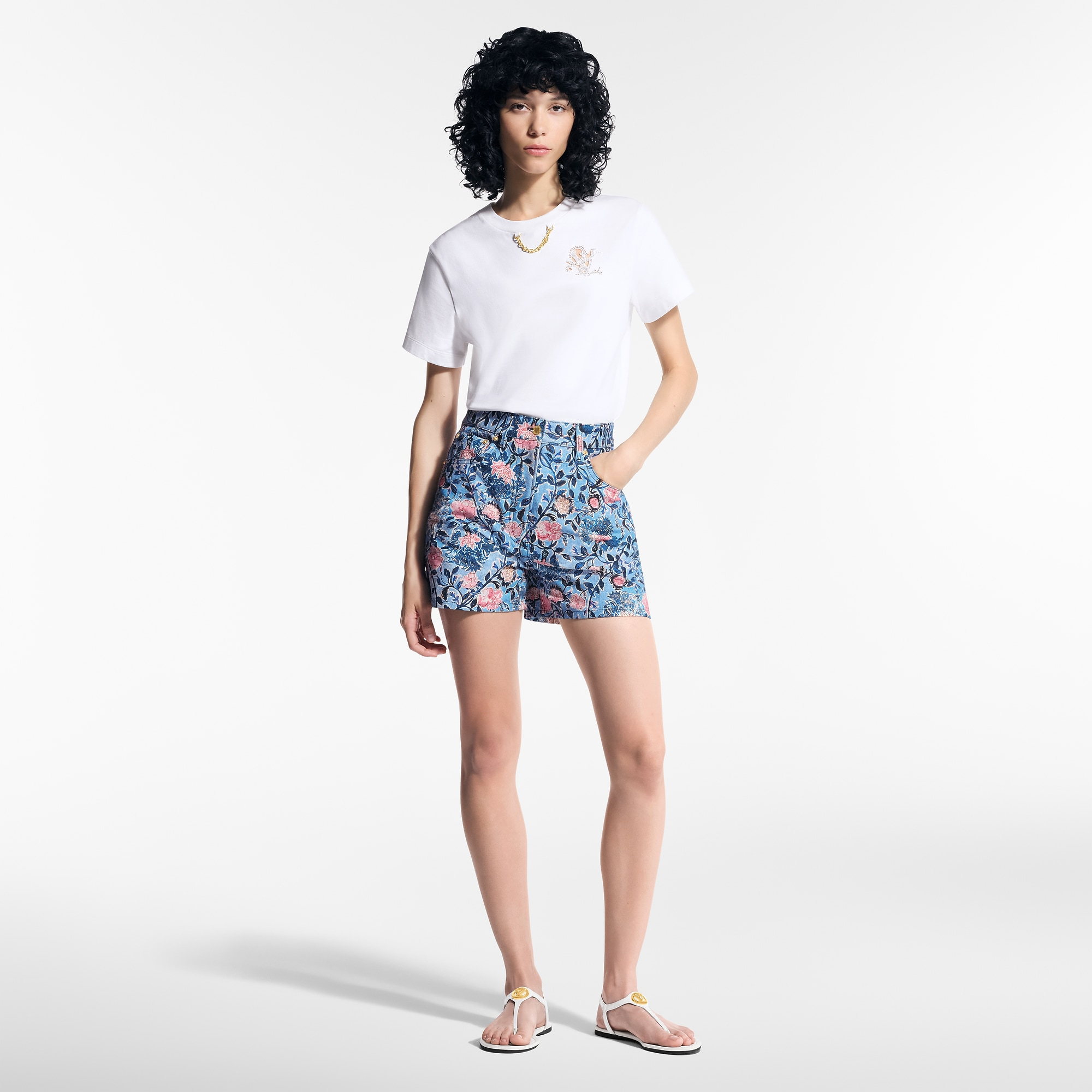 ブロイダリー LV Tシャツ