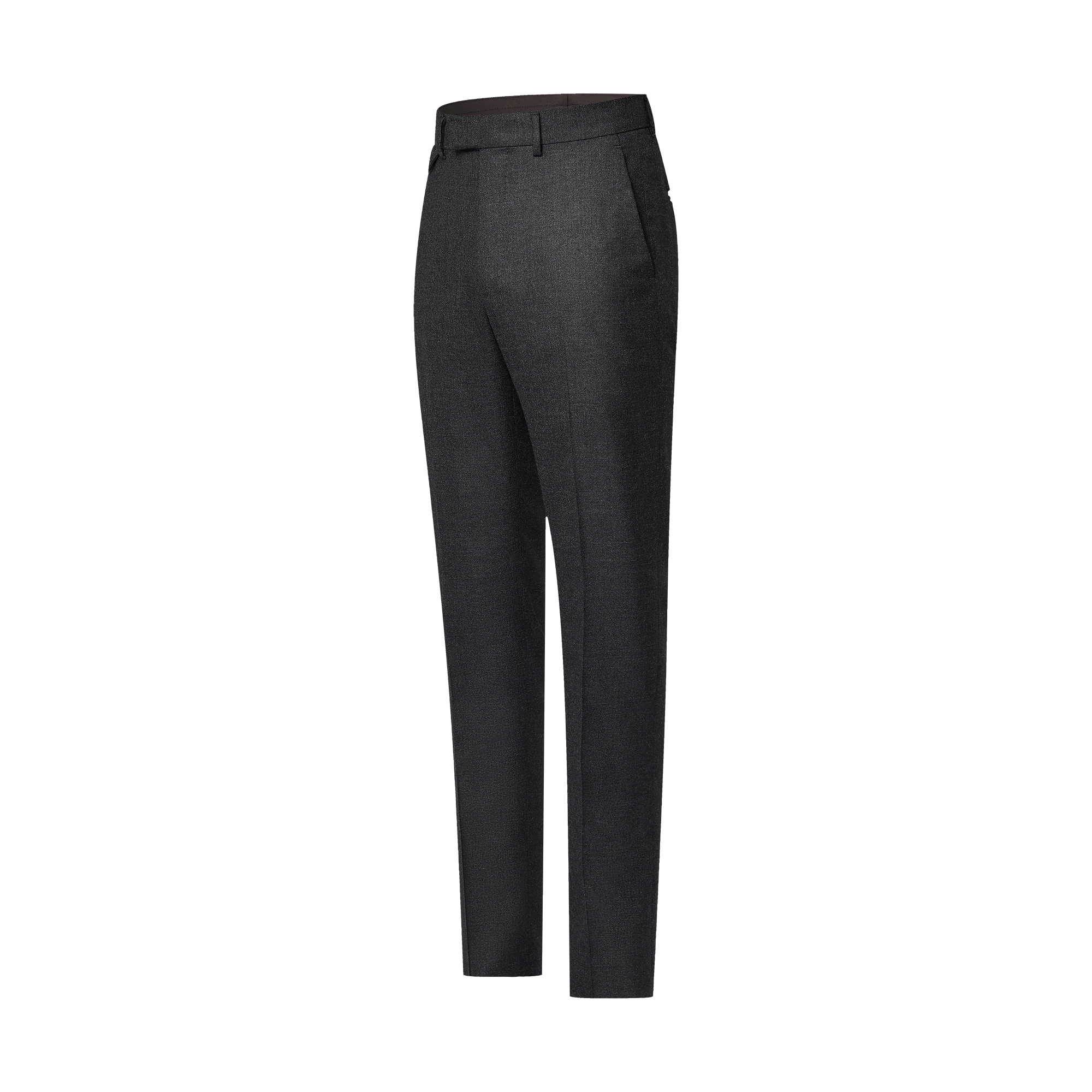 カシミヤアンドウールブレンドシガレットパンツ - 画像 (3)