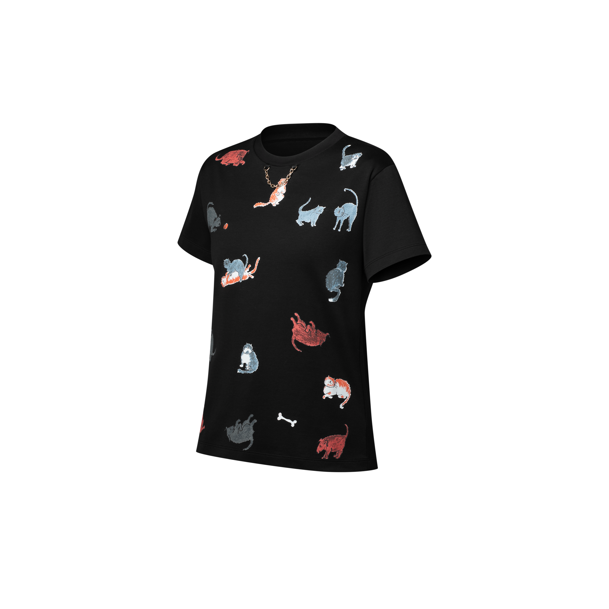 キャット アンド ドッグ Tシャツ - 画像 (3)