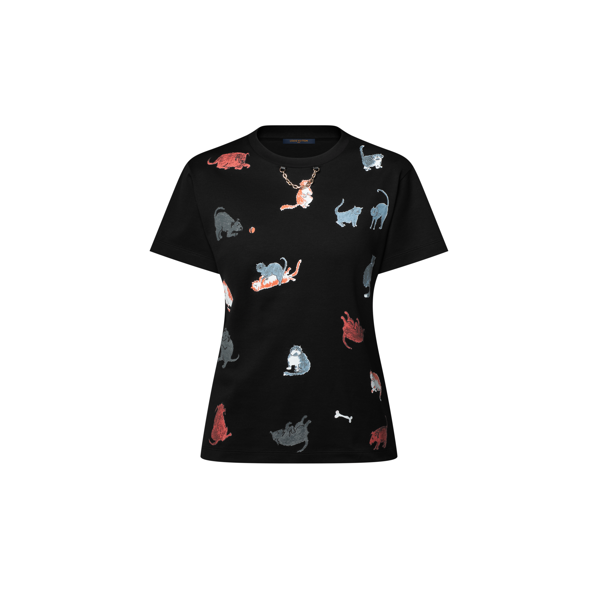 キャット アンド ドッグ Tシャツ - 画像 (2)