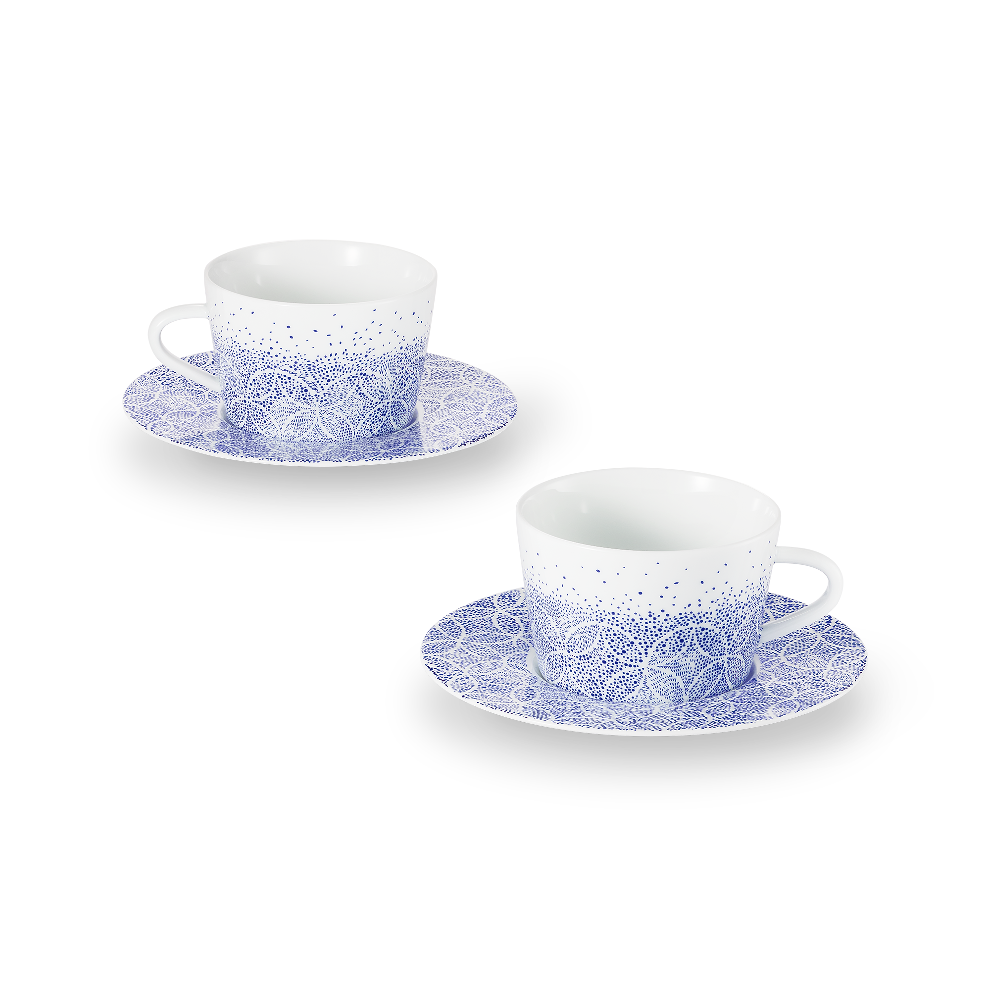 Constellation Set of 2 Teacups and Saucers - 画像 (2)