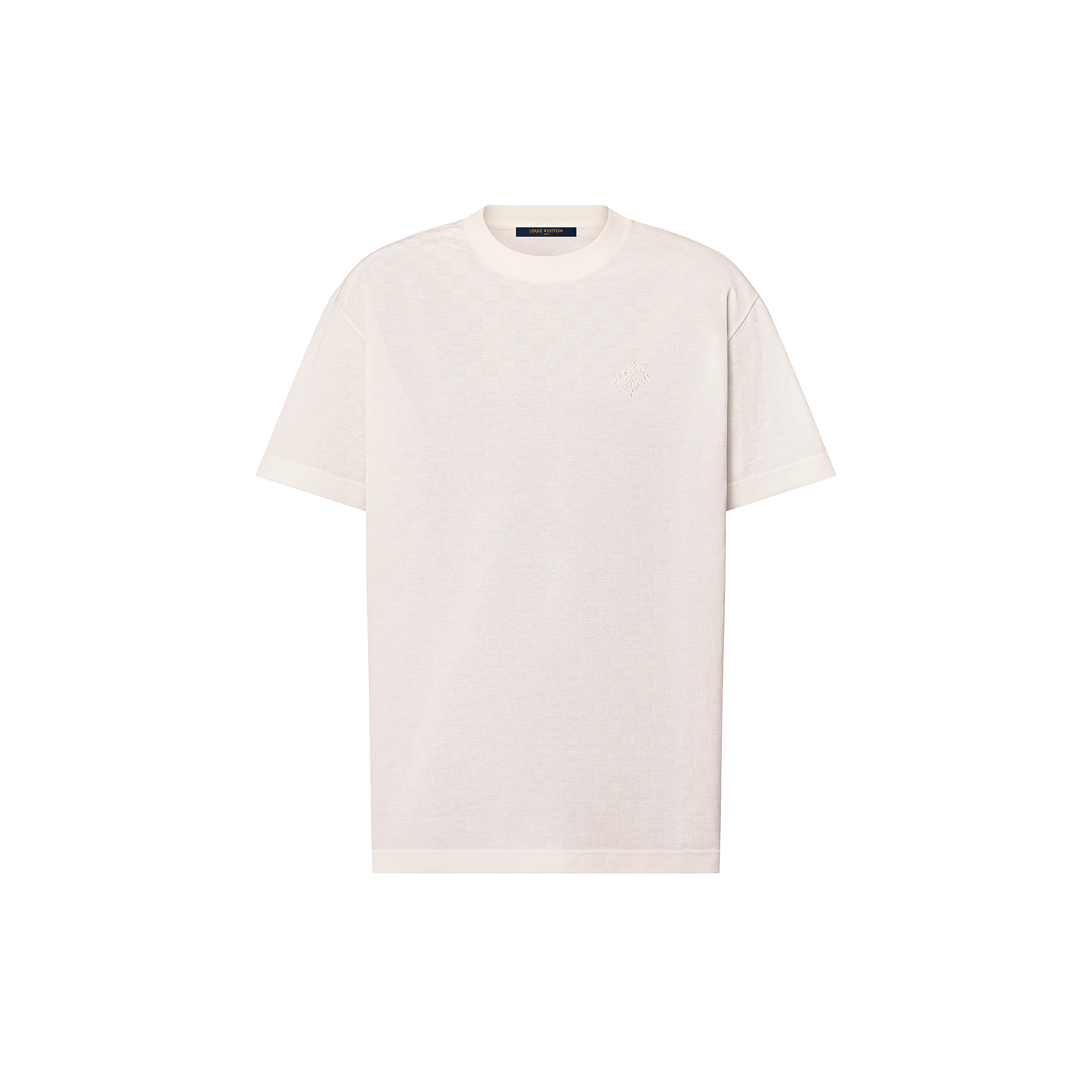 ダミエコットンピケTシャツ - 画像 (2)