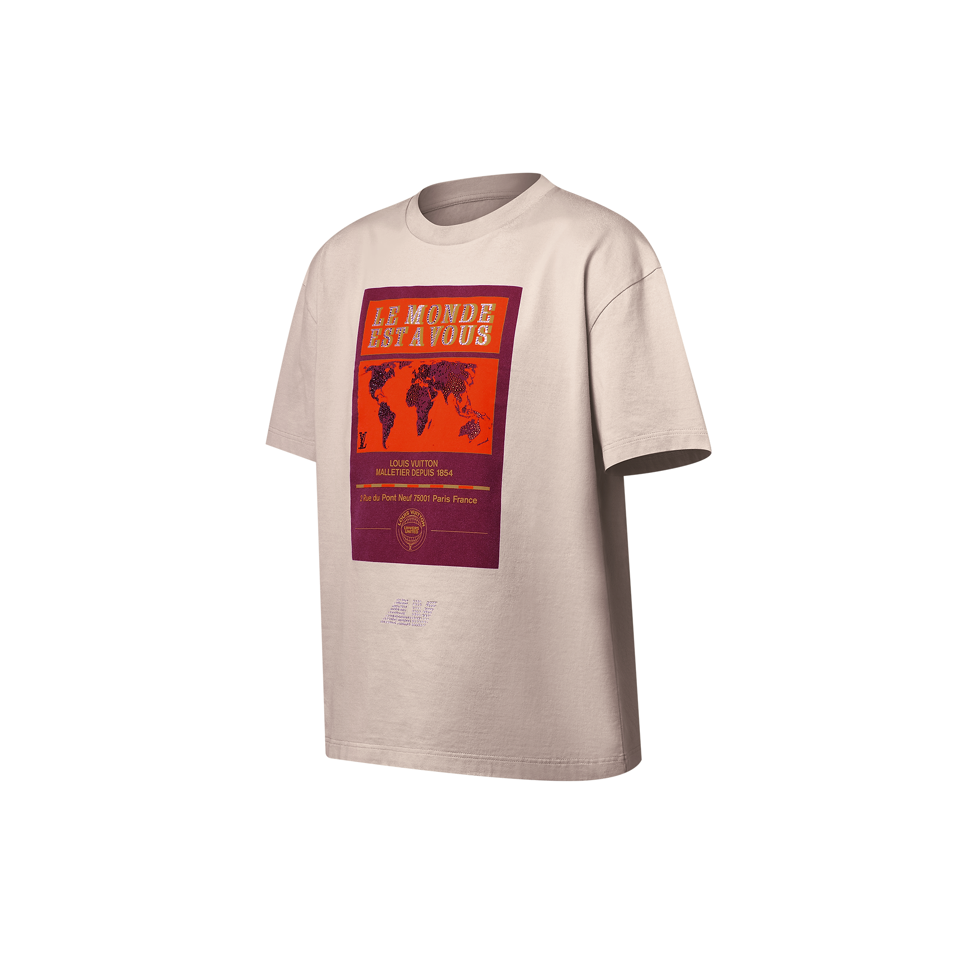 エンベリッシュド グラフィックコットンTシャツ - 画像 (2)