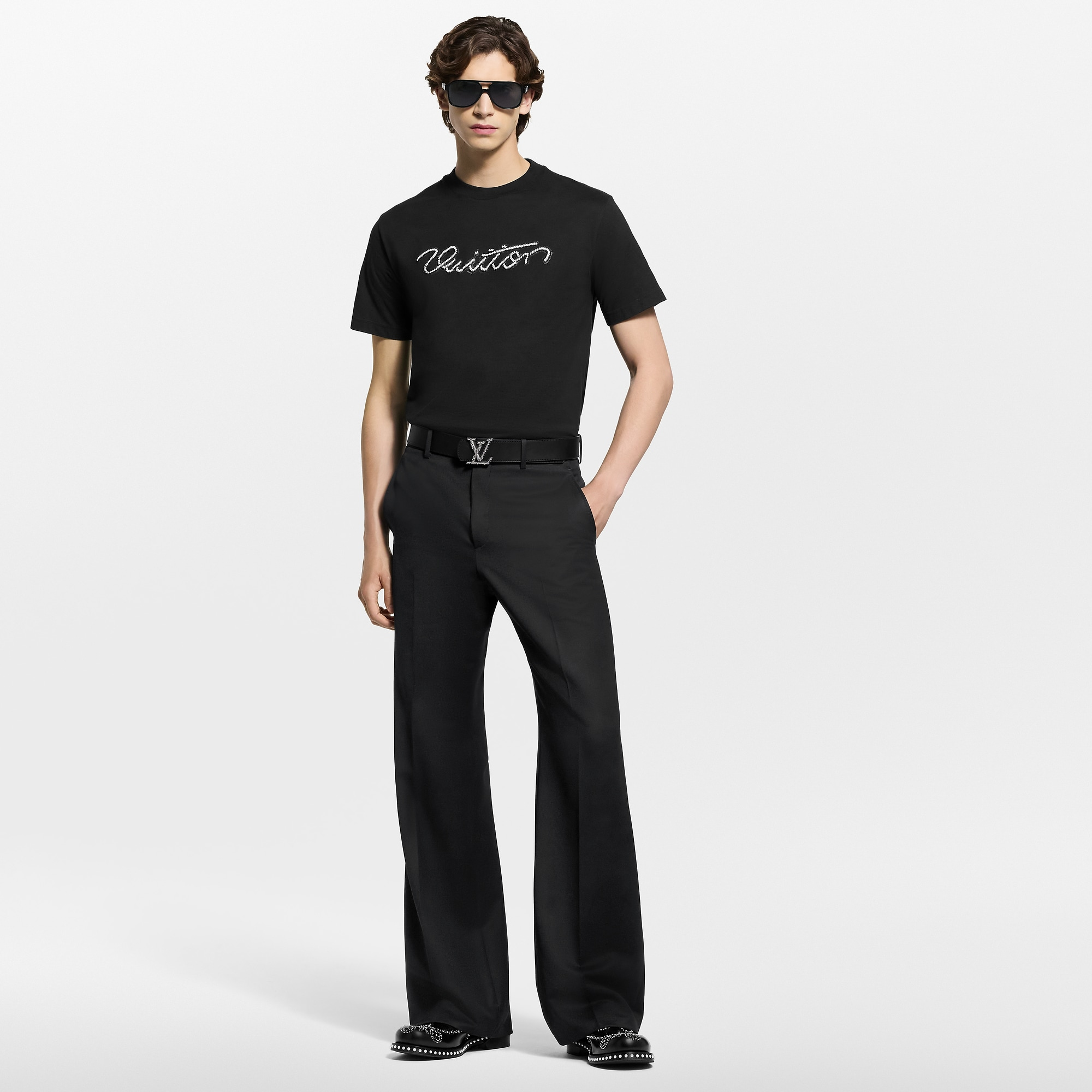 エンベリッシュド シグネチャー ショートスリーブTシャツ