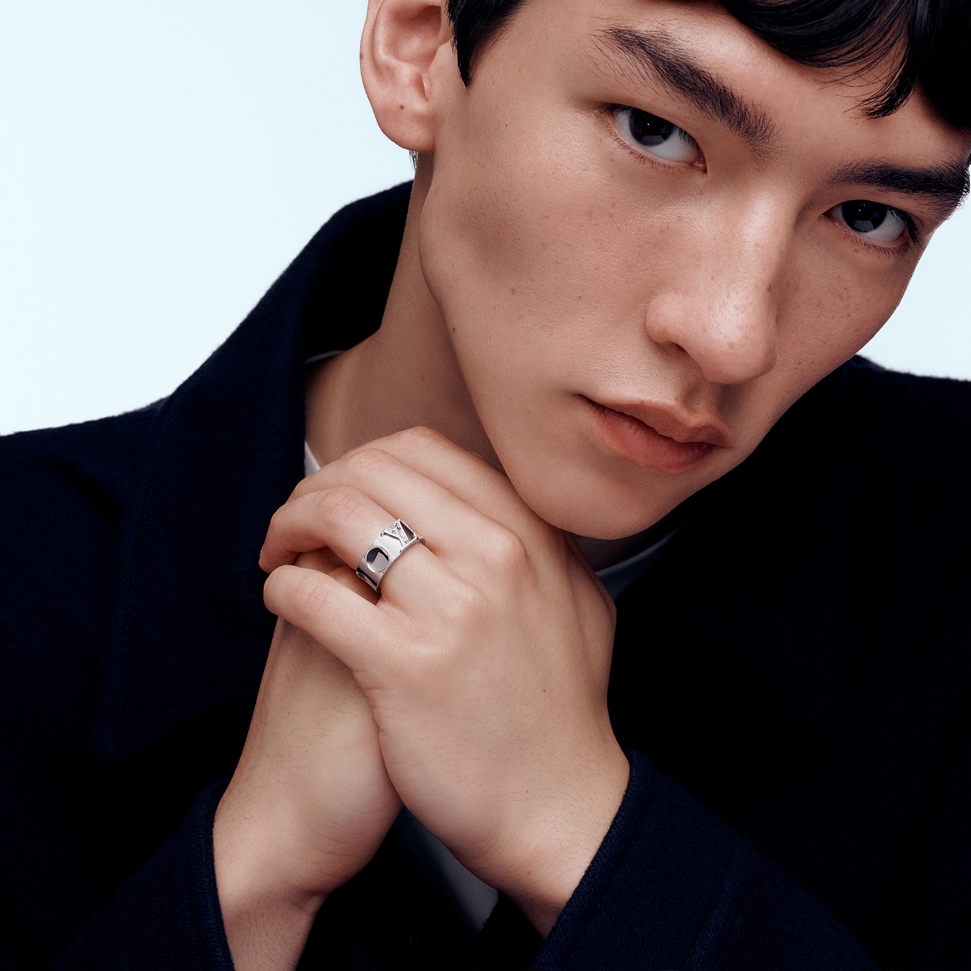 リング ラージ アンプラント LV (ホワイトゴールド) - 画像 (5)