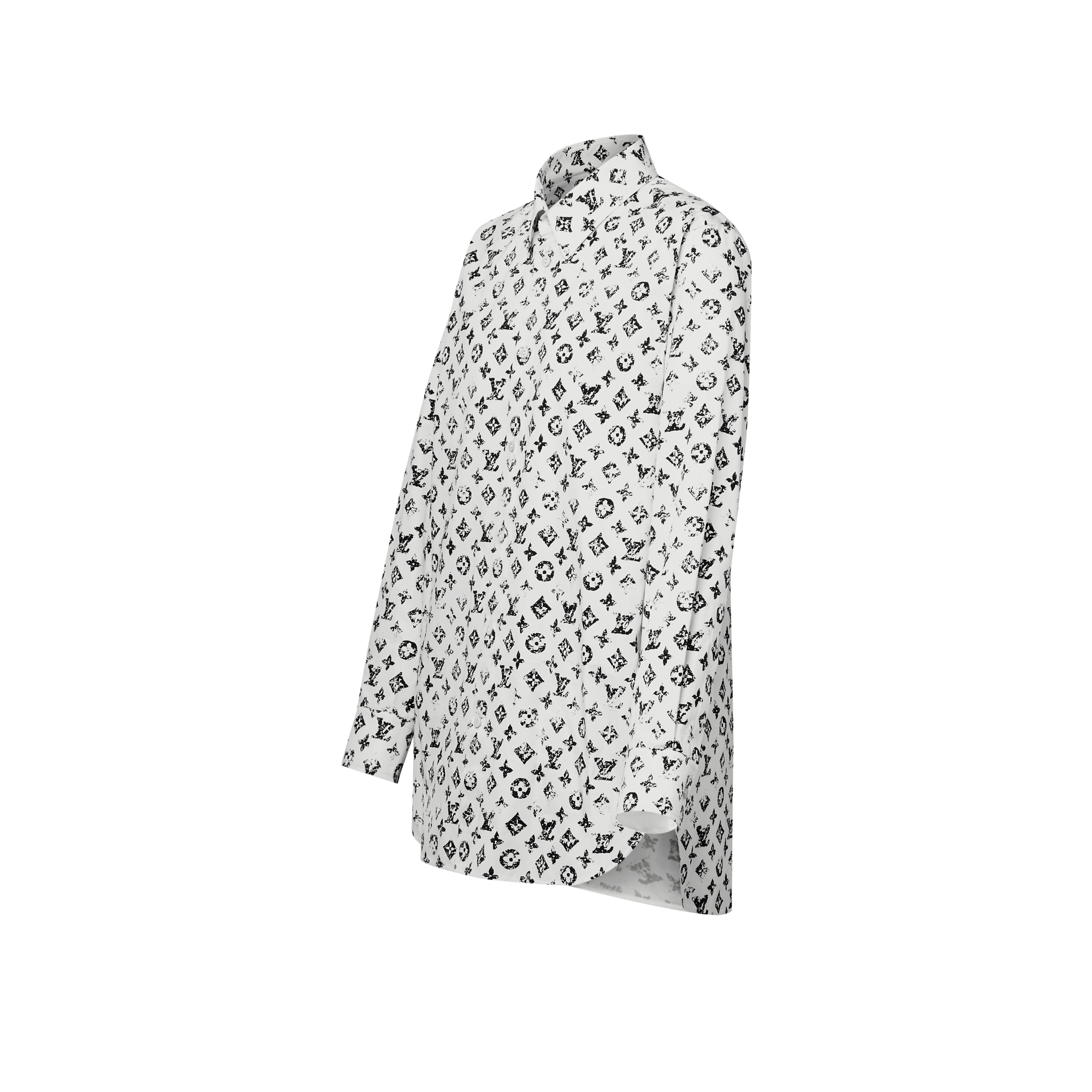 グラフィック モノグラム シャツ - 画像 (3)