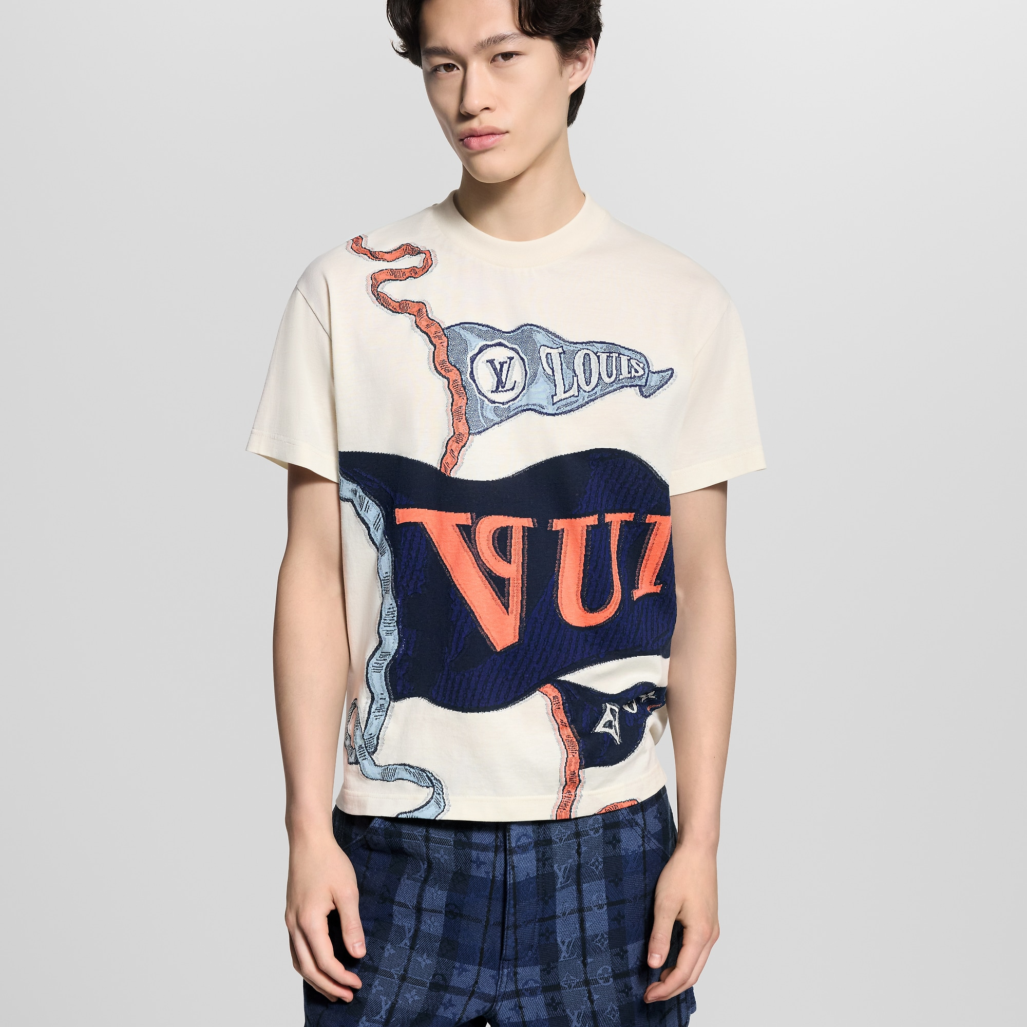 インターシャ グラフィックTシャツ - 画像 (3)
