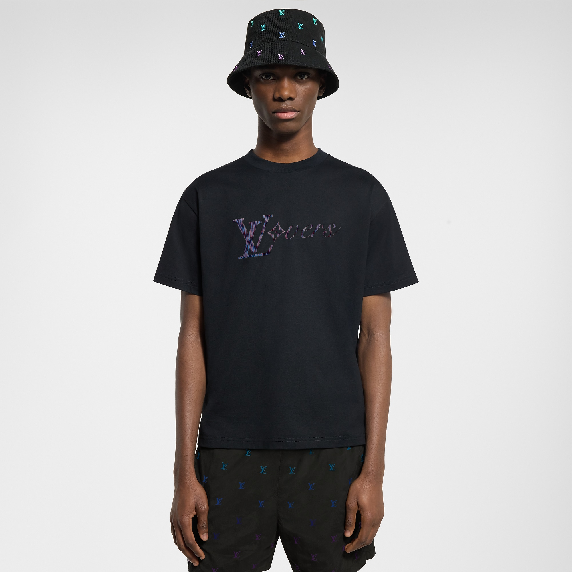 イリデセント LV バーズ Tシャツ - 画像 (3)