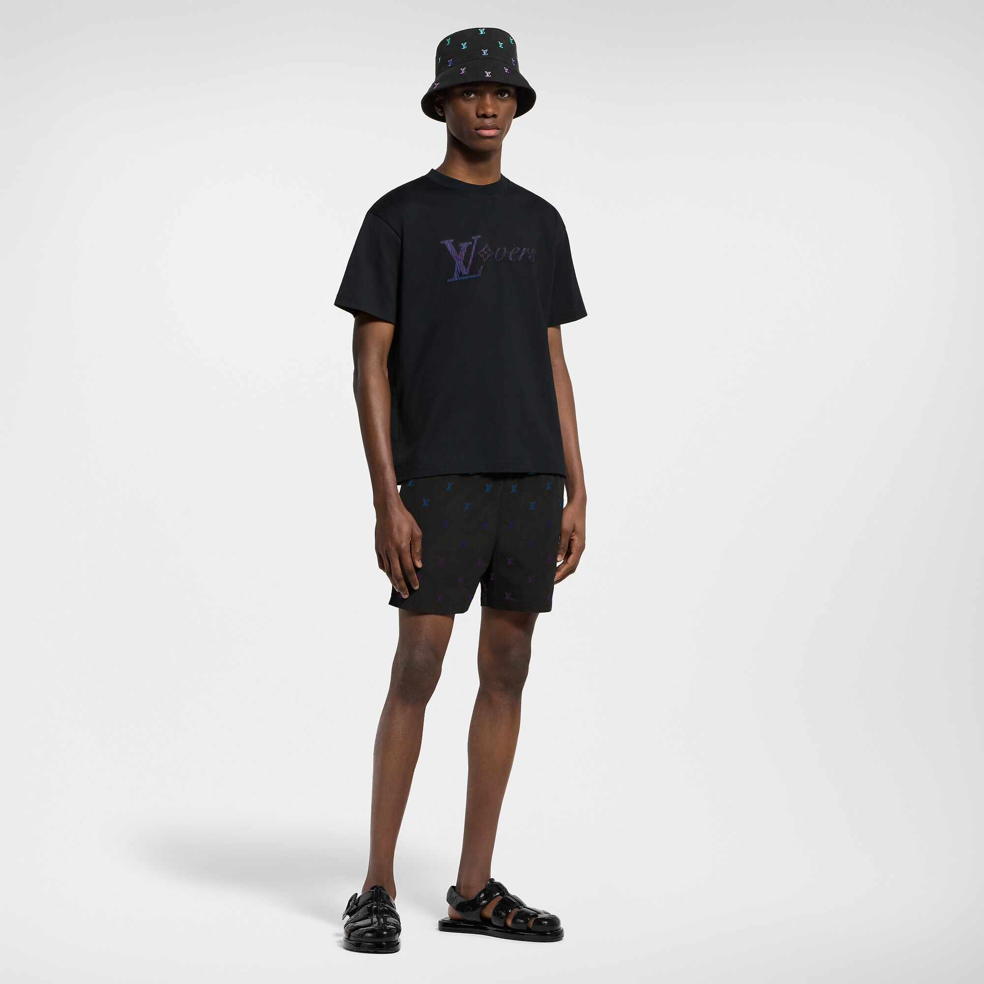 イリデセント LV バーズ Tシャツ