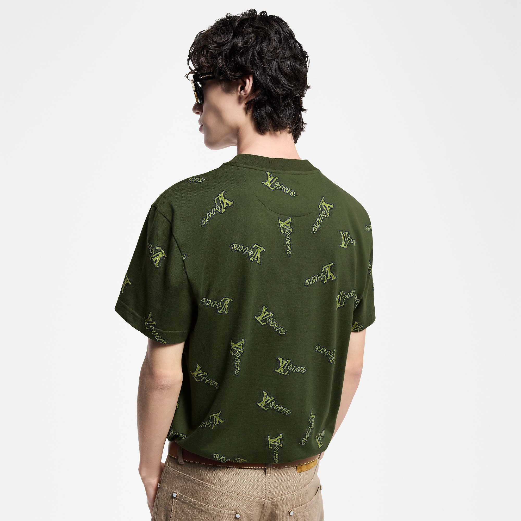 ジャカードコットンTシャツ - 画像 (4)