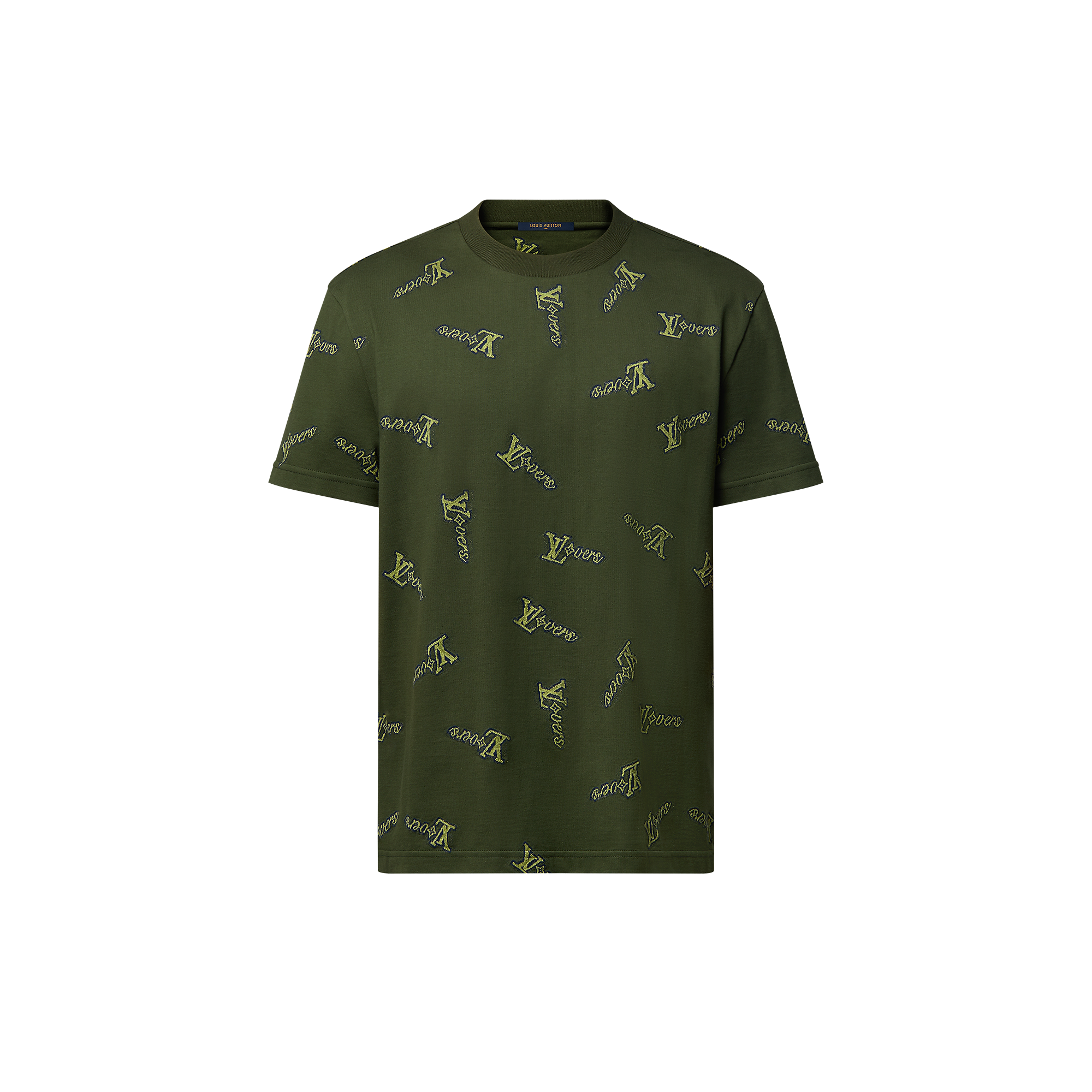 ジャカードコットンTシャツ - 画像 (2)