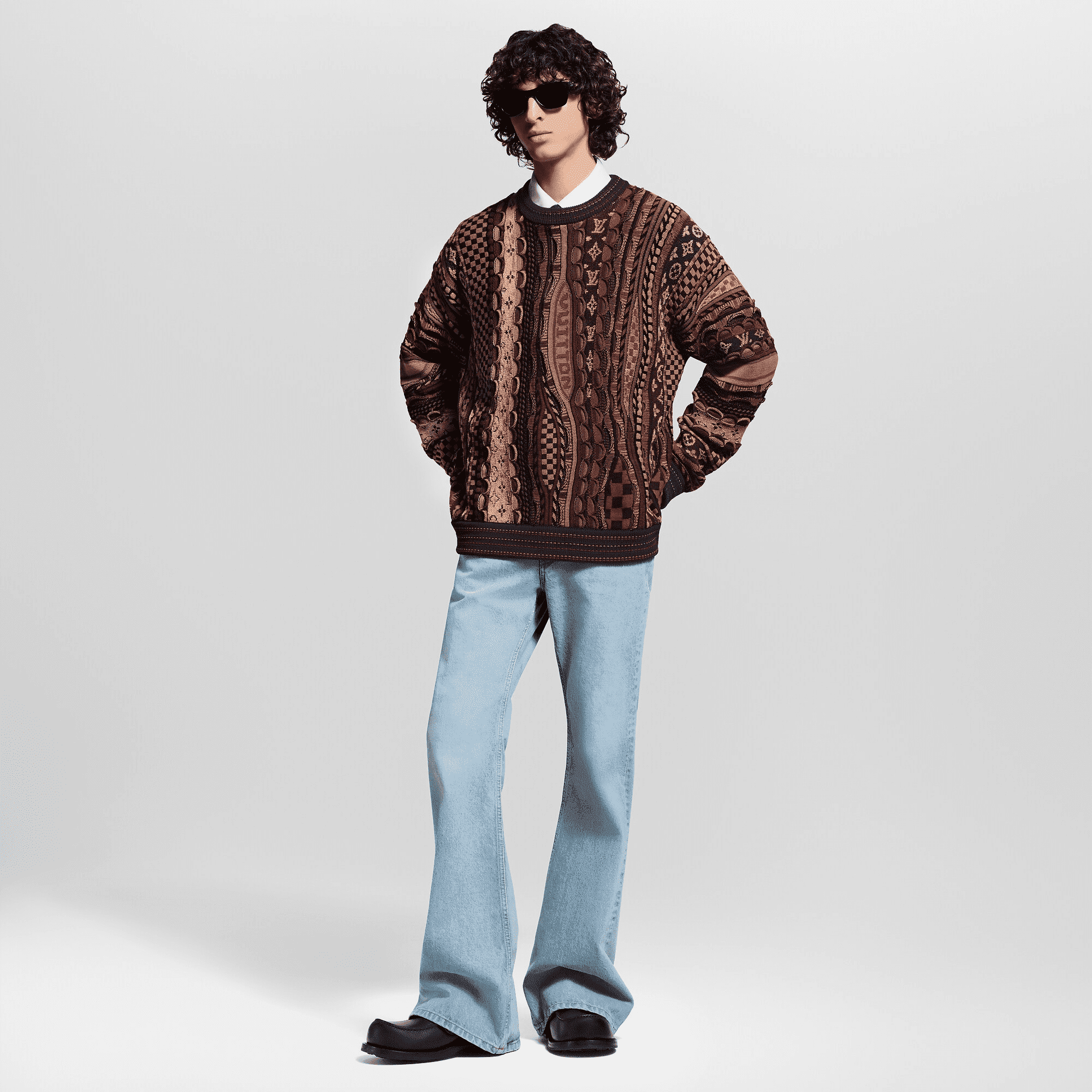 ロングスリーブ クルーネック