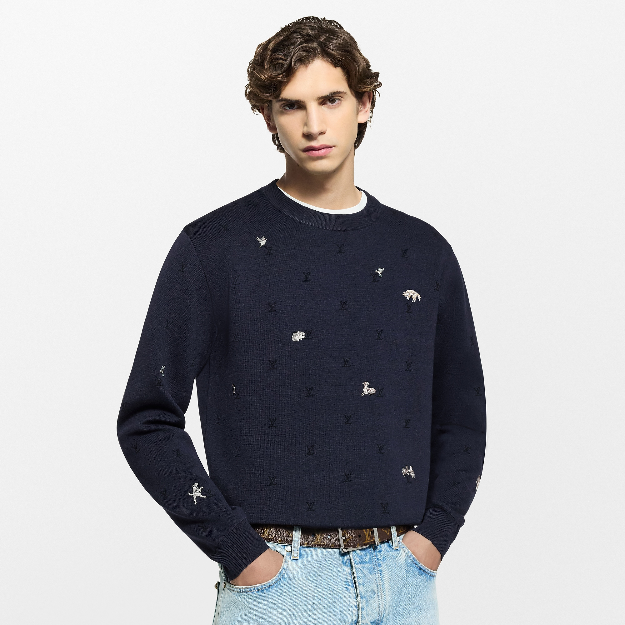LV ブラゾン ロングスリーブクルーネック - 画像 (2)