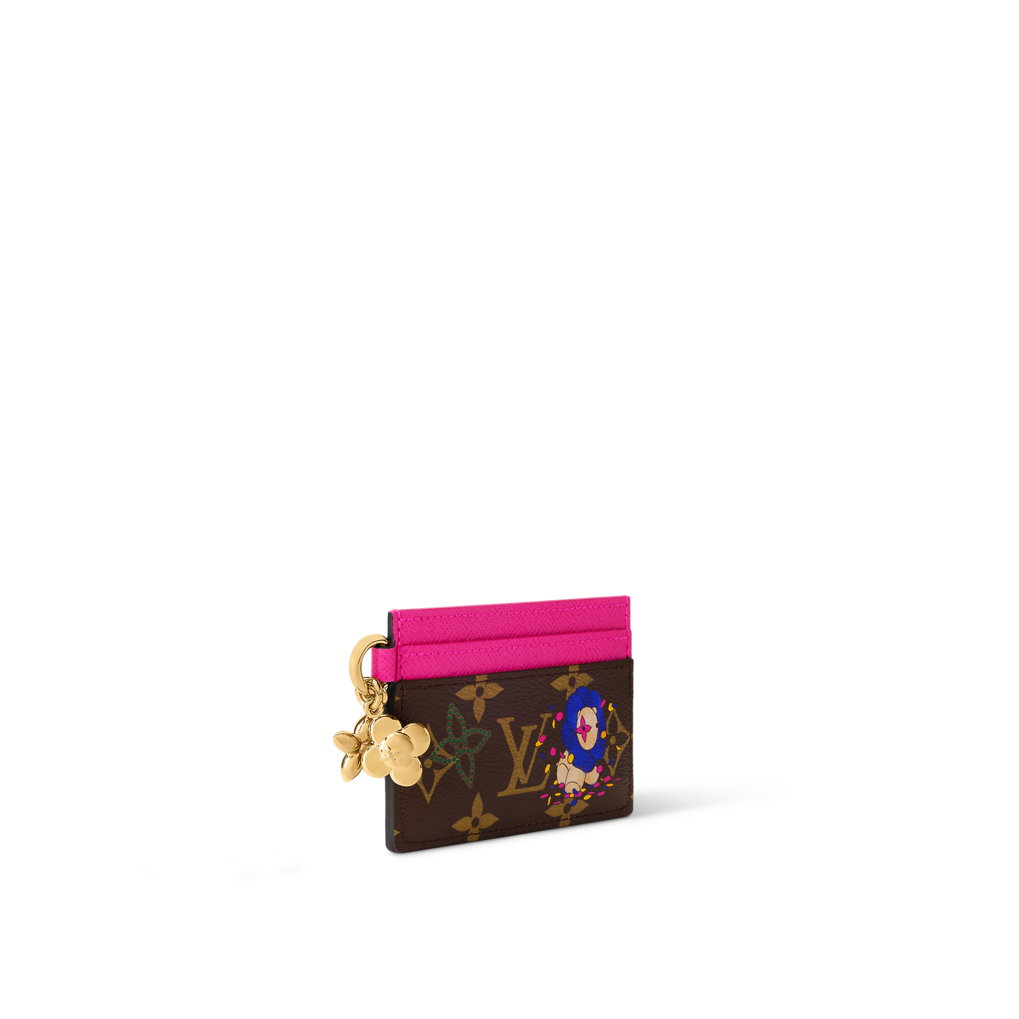 カードケース ポルト カルト・LV チャーム - 画像 (2)