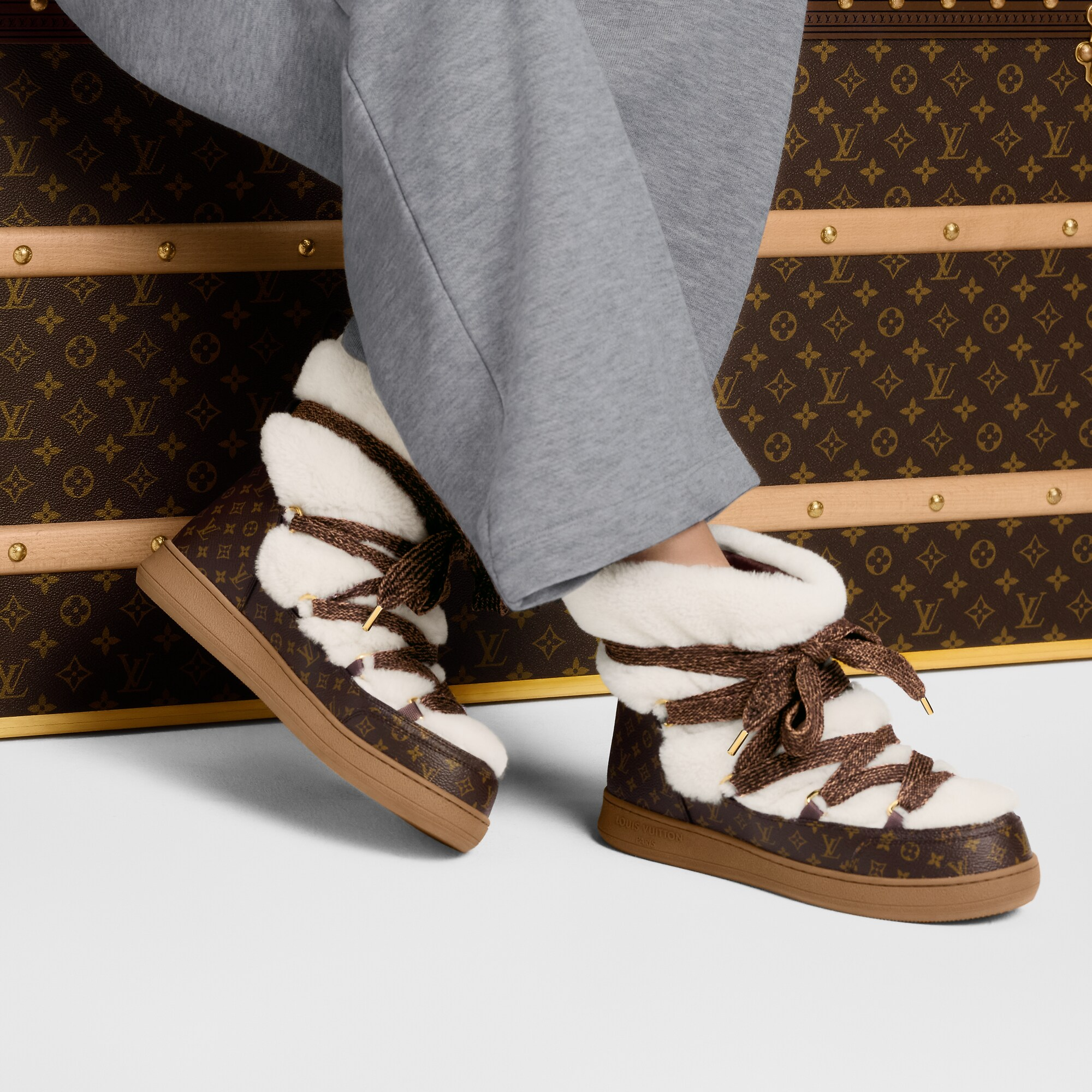 LV クラウド レースアップ アンクルブーツスニーカー - 画像 (5)