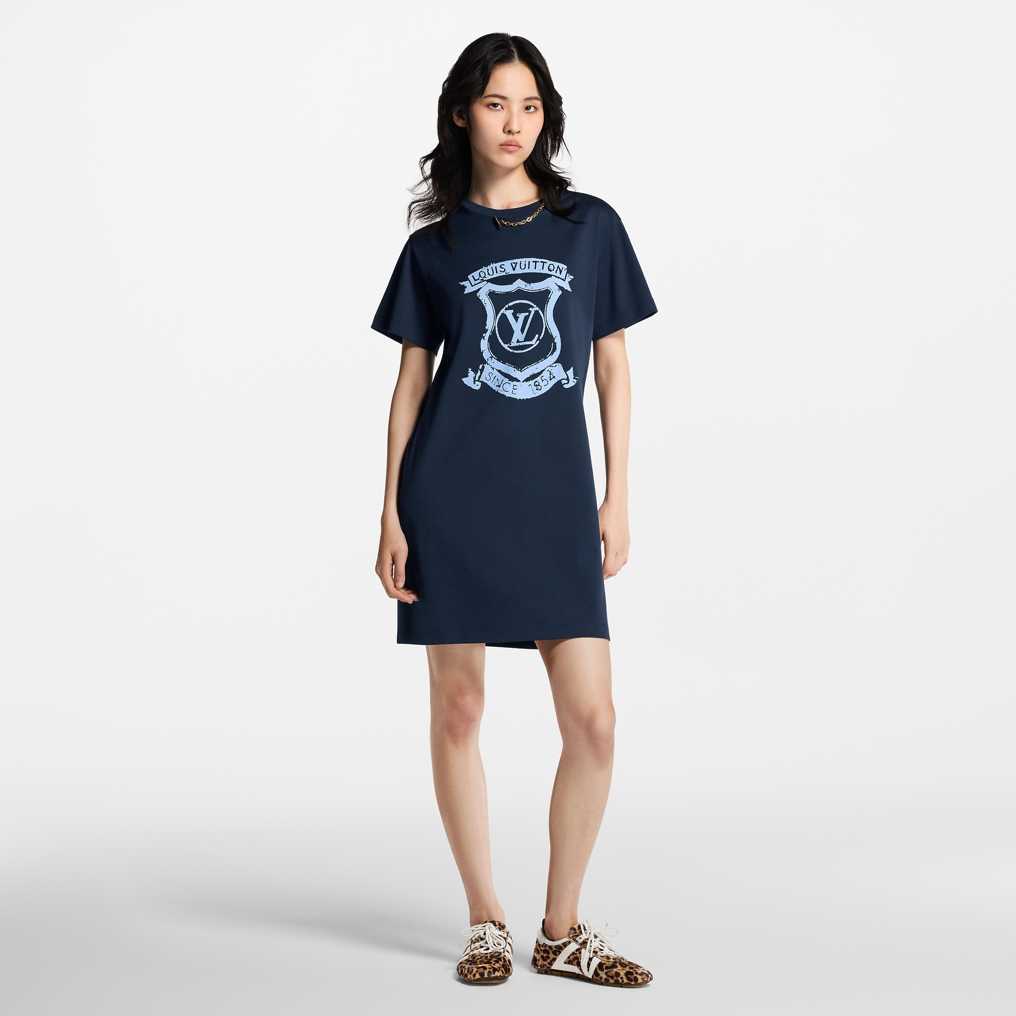 LV クレスト Tシャツドレス