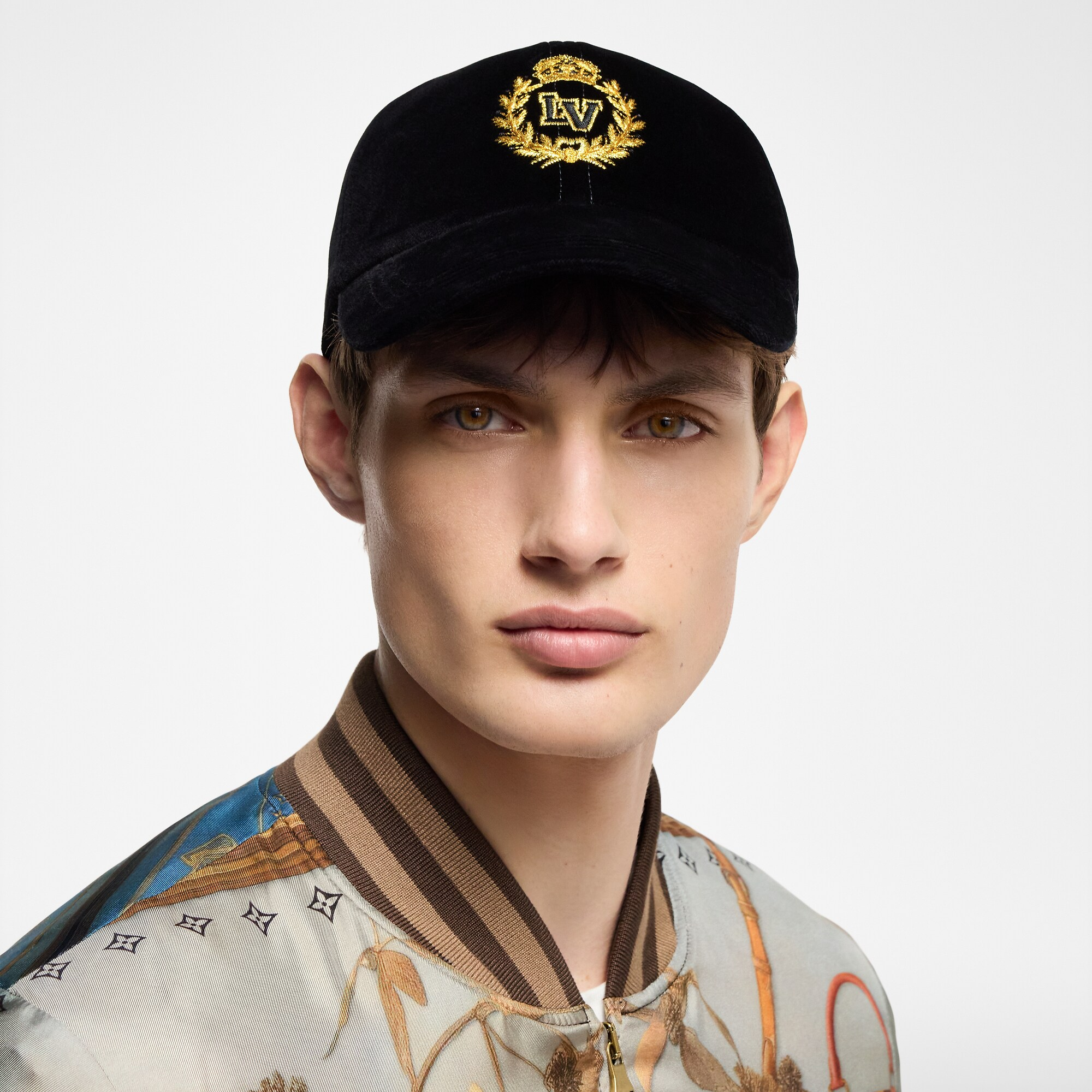 キャップ･LV クレスト ベルベット