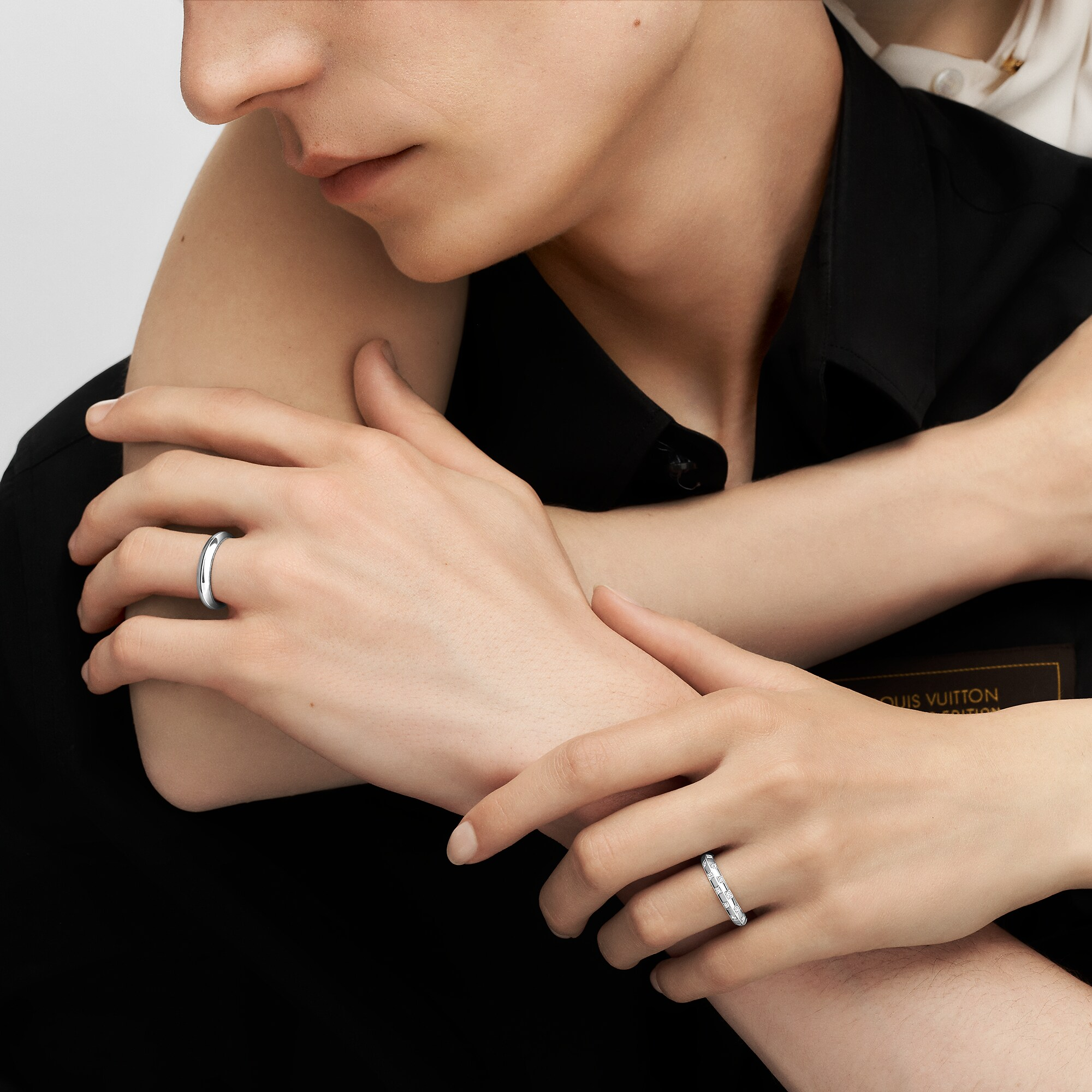 LV ダイヤモンド マリッジリング 4MM (プラチナ) - 画像 (5)