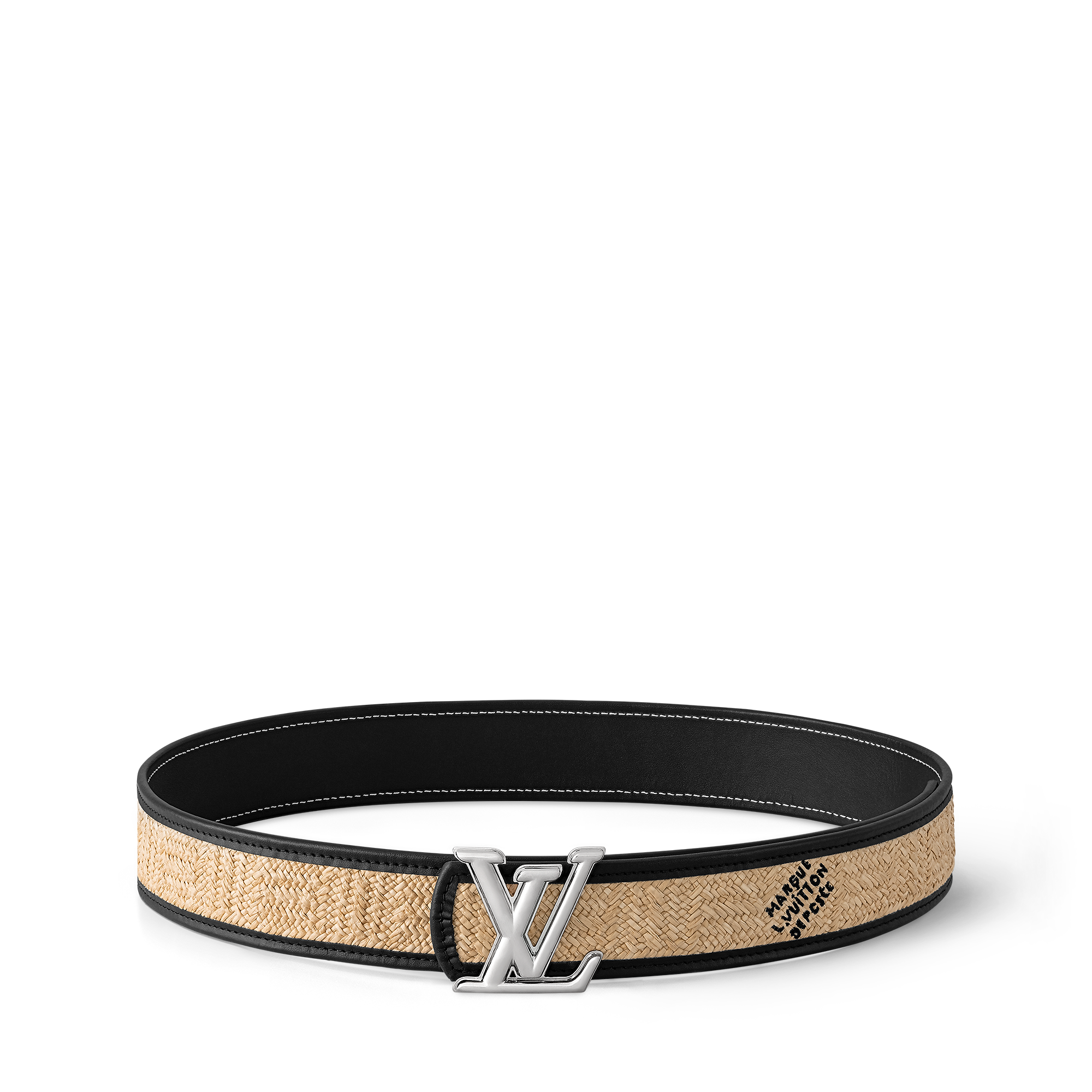 ベルト・LV ディメンション ラフィア 40MM リバーシブル - 画像 (2)