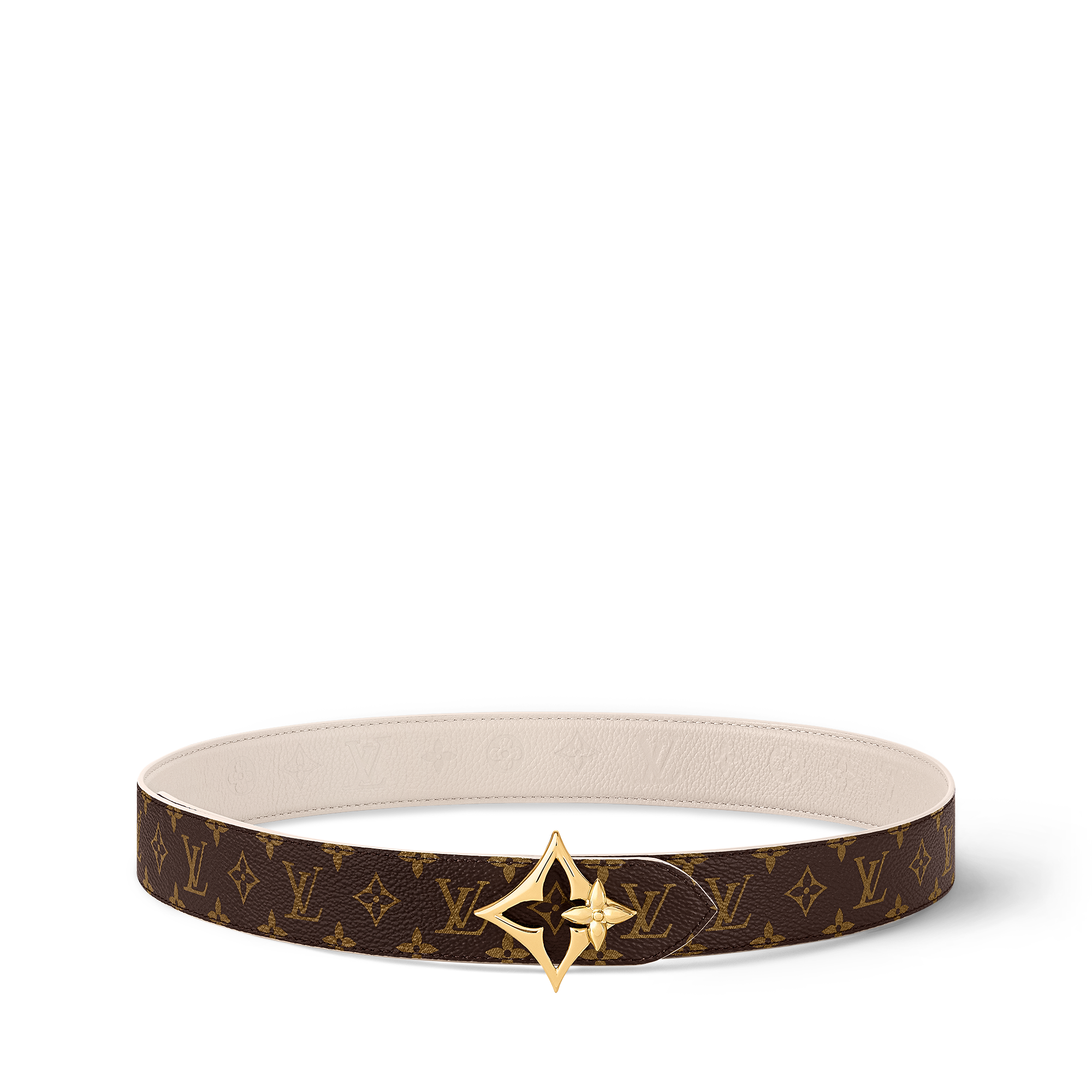 ベルト・LV フラワーグラム 30MM リバーシブル - 画像 (3)