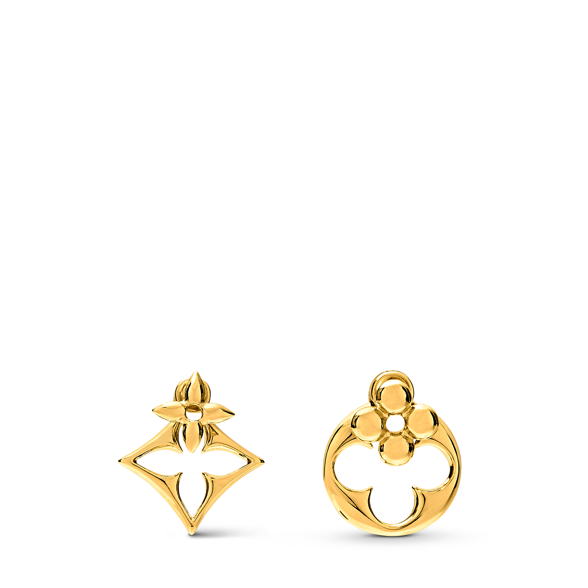 ピアス･LV フラワーグラム