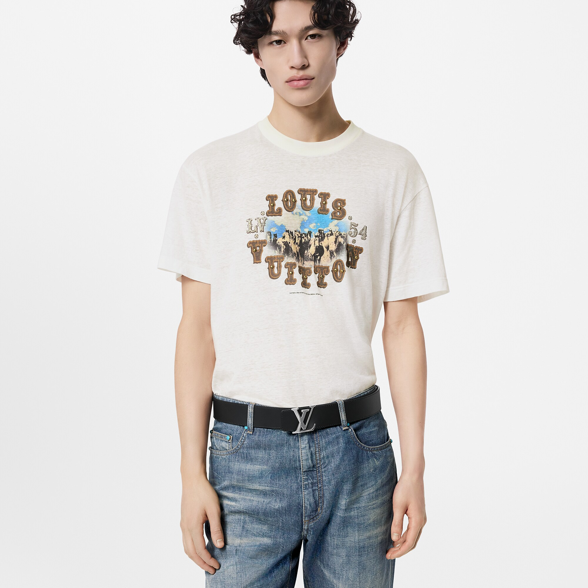ベルト・LV イニシャル 40MM リバーシブル - 画像 (5)