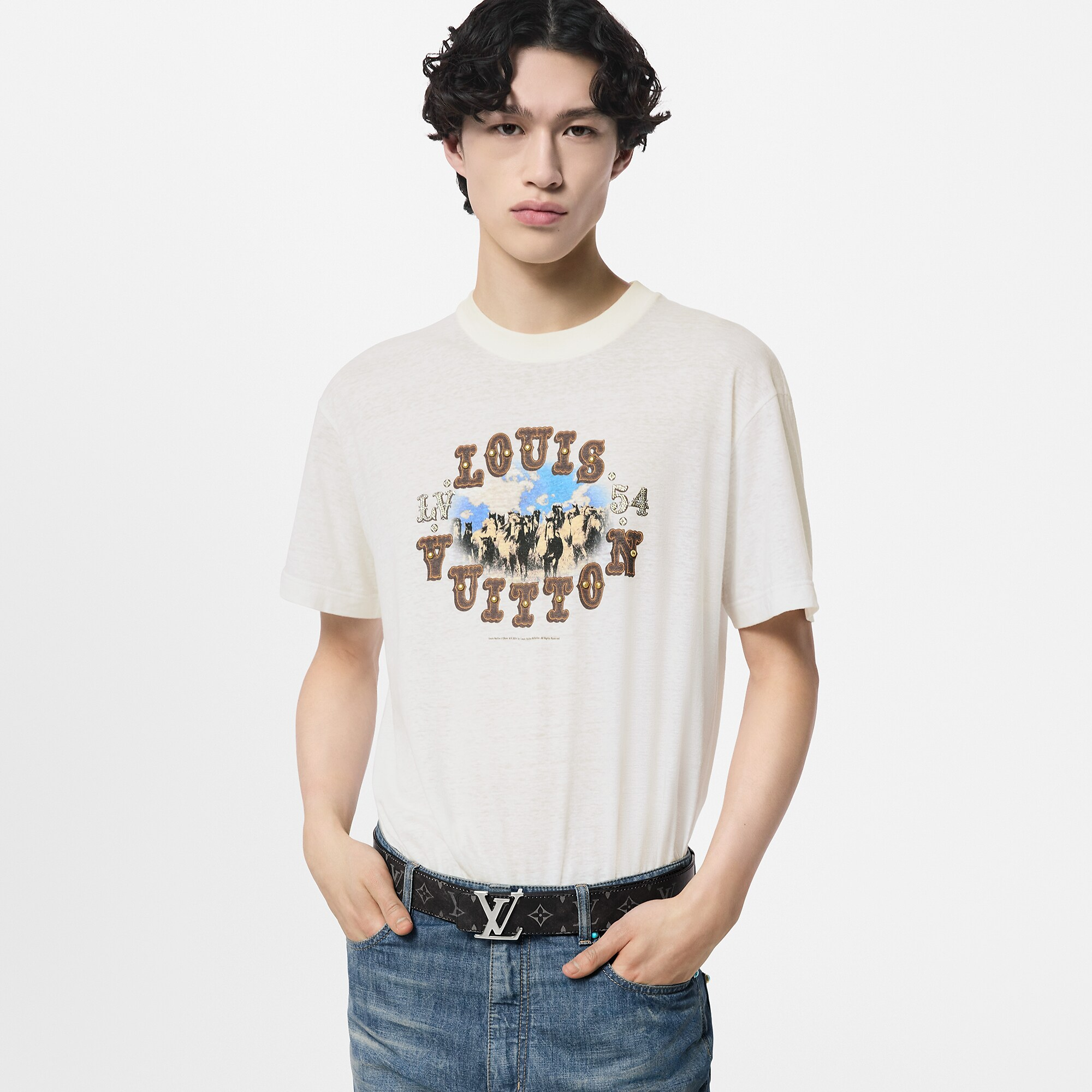 ベルト･LV イニシャル 40MM リバーシブル