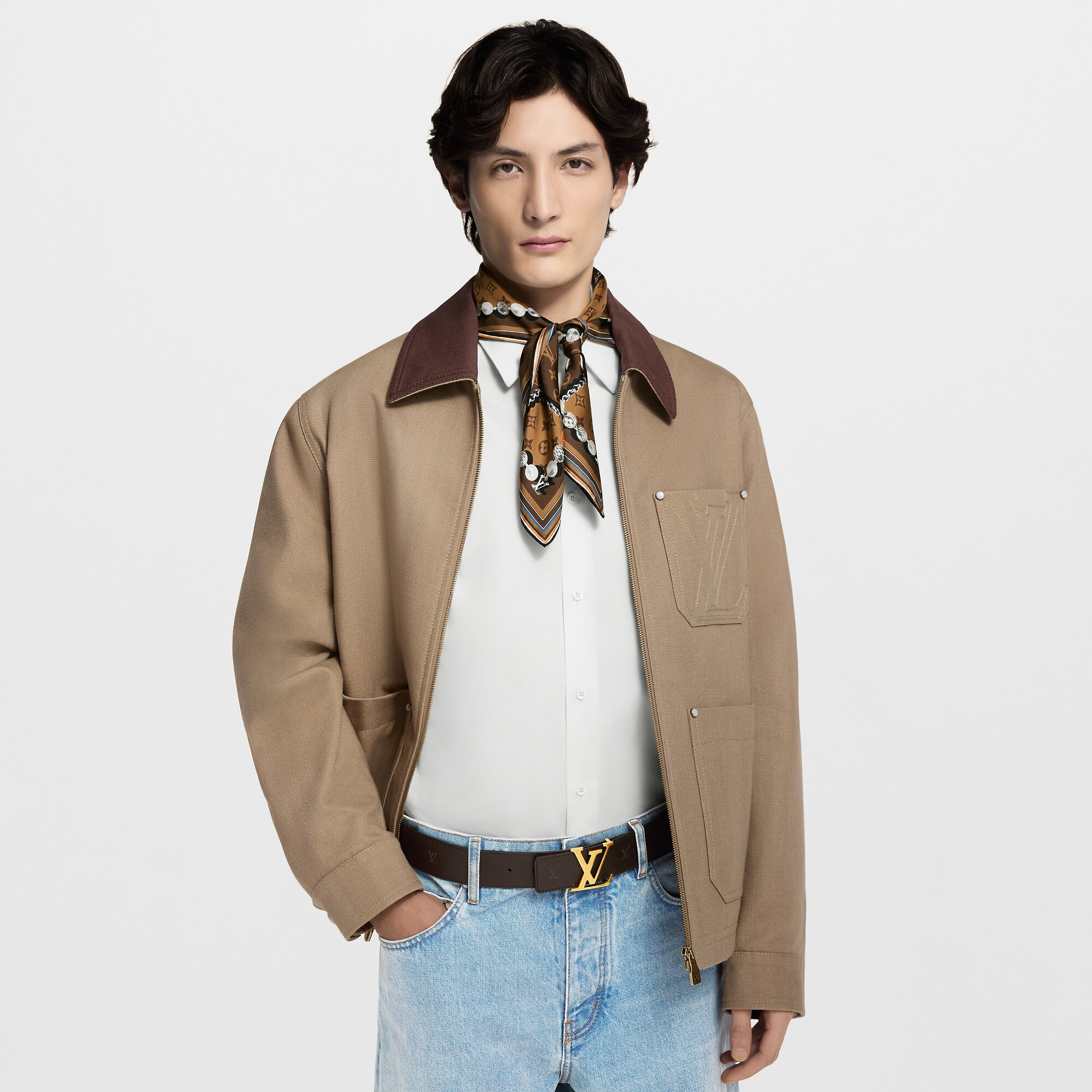 ベルト･LV イニシャル 40MM リバーシブル