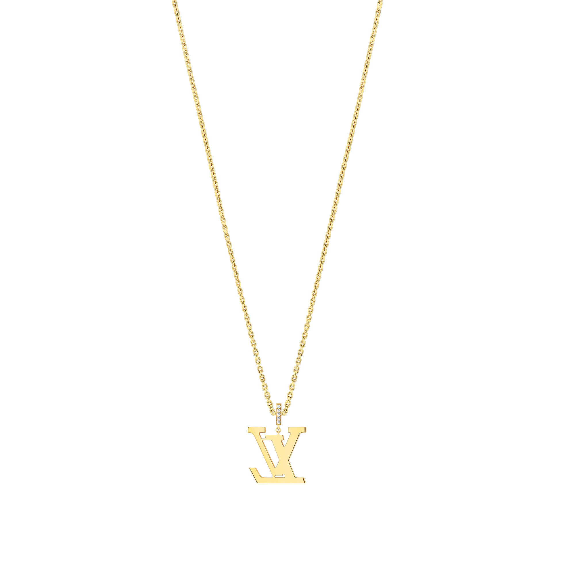 ペンダント LV XL(イエローゴールド×ダイヤモンド) - 画像 (3)