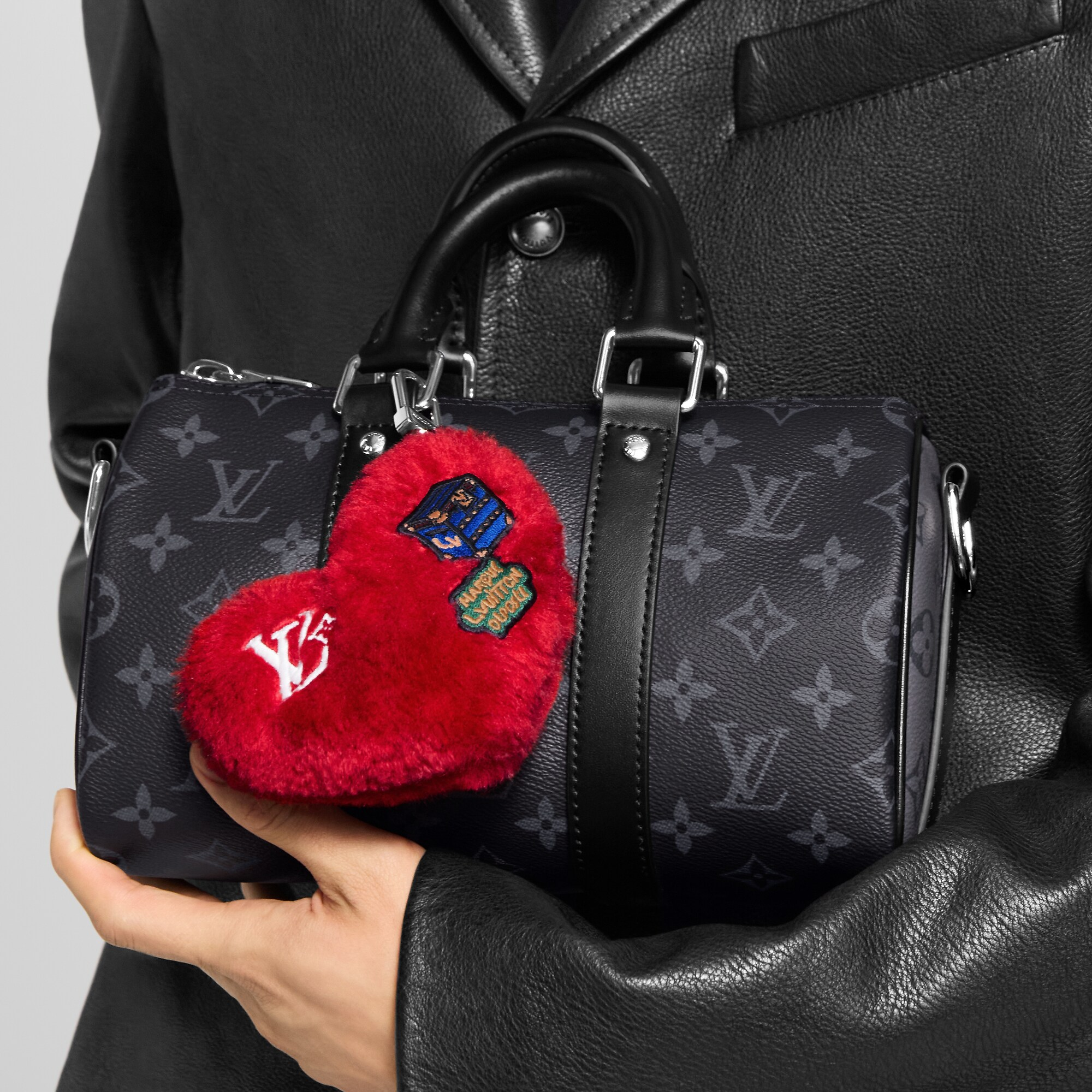 バッグチャーム・LV ラッキー ハート