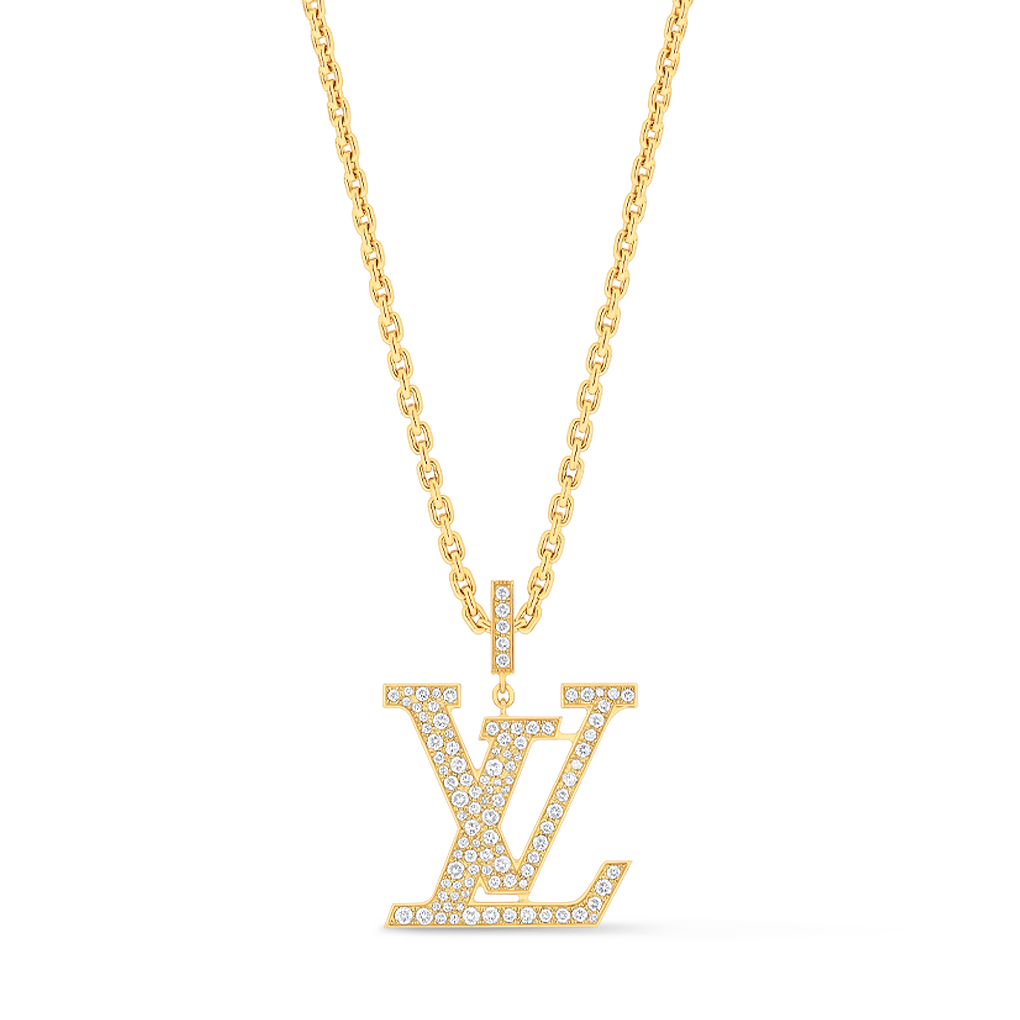 ペンダント LV GM(イエローゴールド×ダイヤモンド) - 画像 (2)