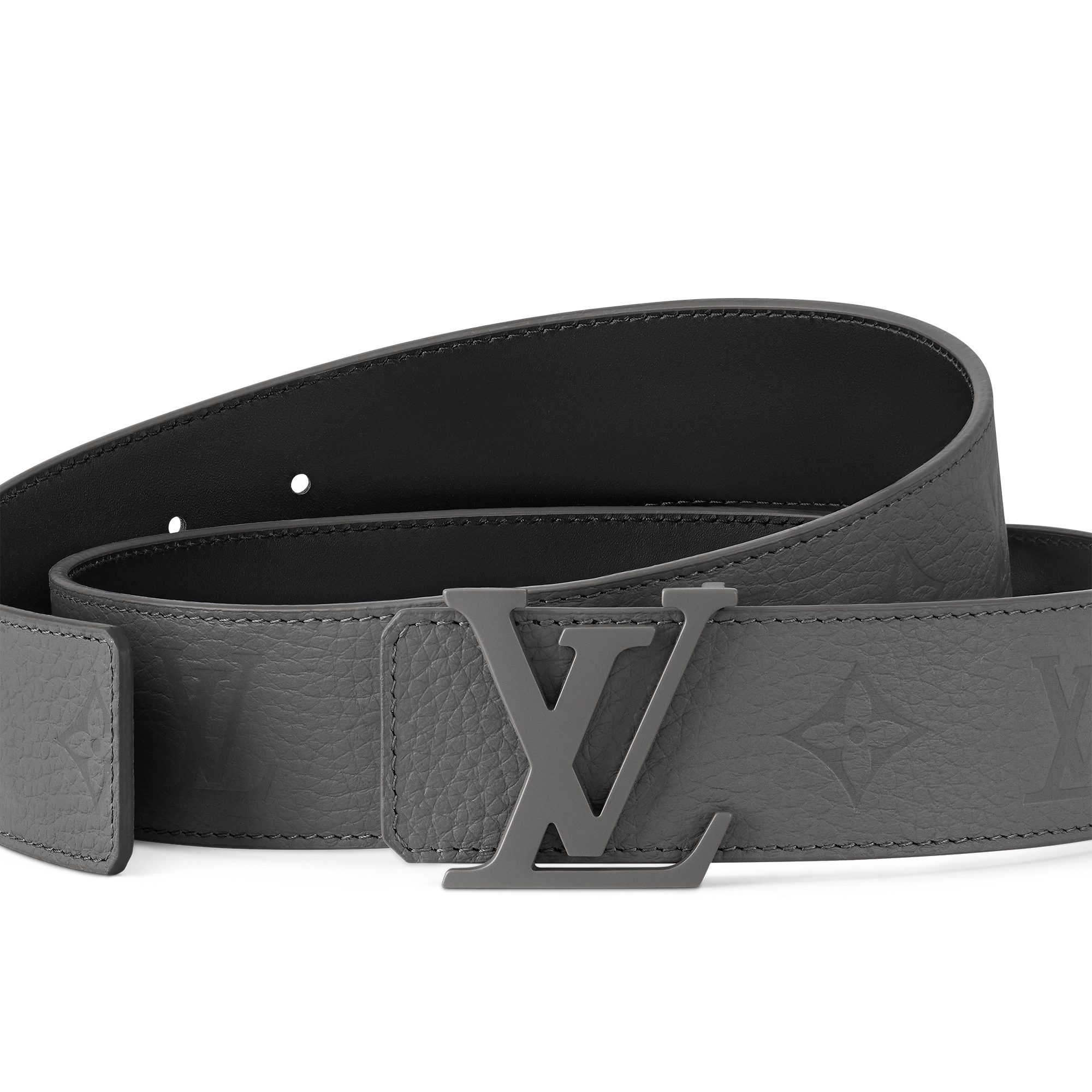 ベルト・LV イニシャル トリヨン 40MM リバーシブル - 画像 (3)