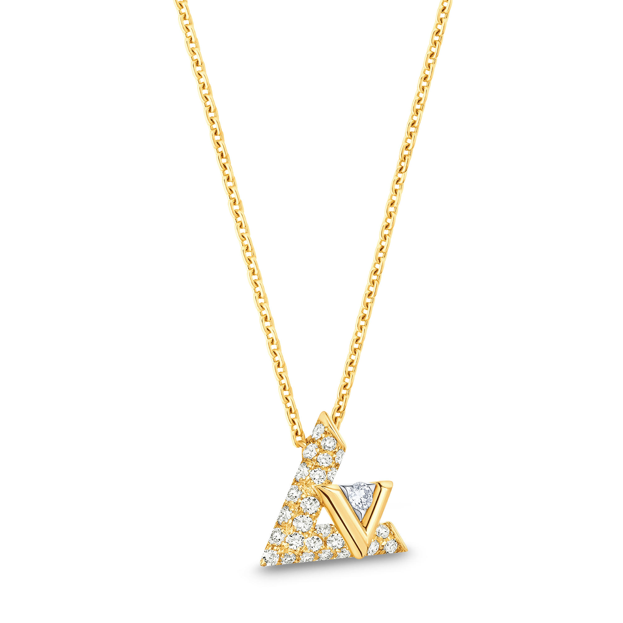 ペンダント LV ヴォルト ワン PM (イエローゴールド×ダイヤモンド) - 画像 (4)