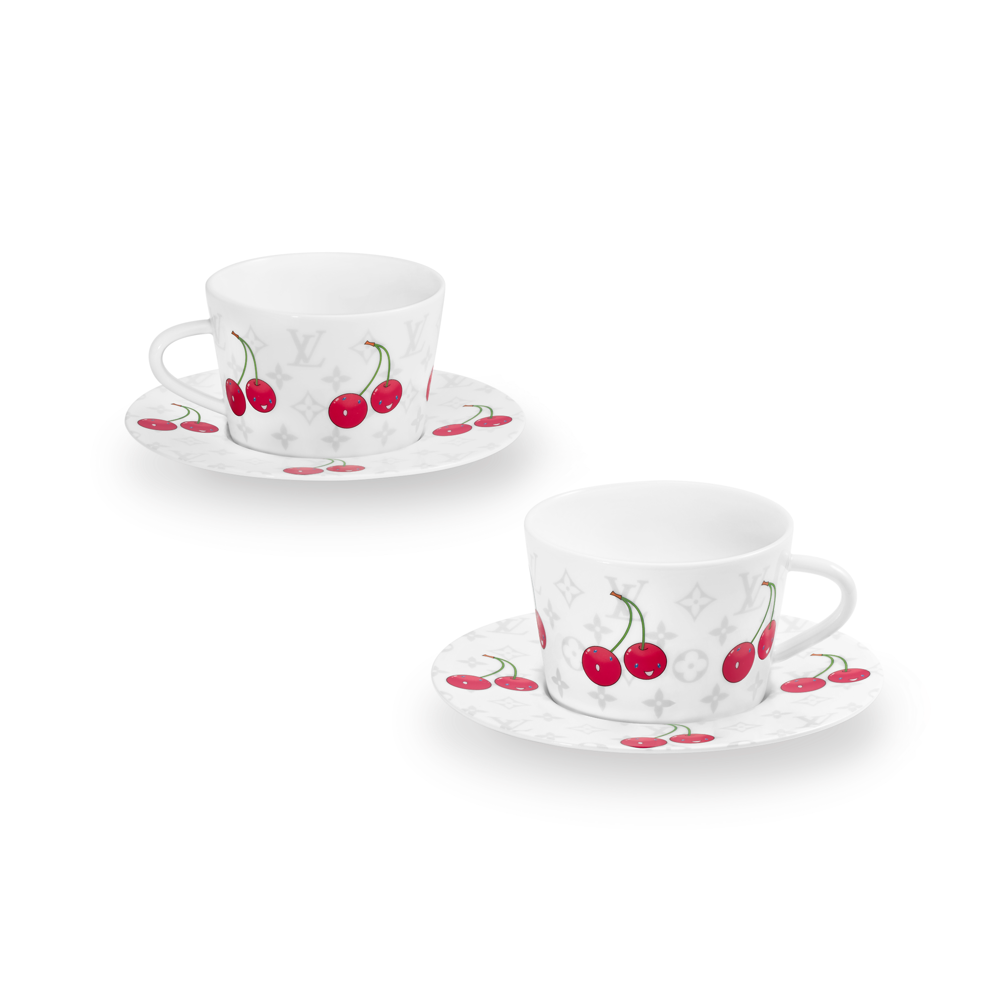 LV × TM Set of 2 Teacups and Saucers - 画像 (2)