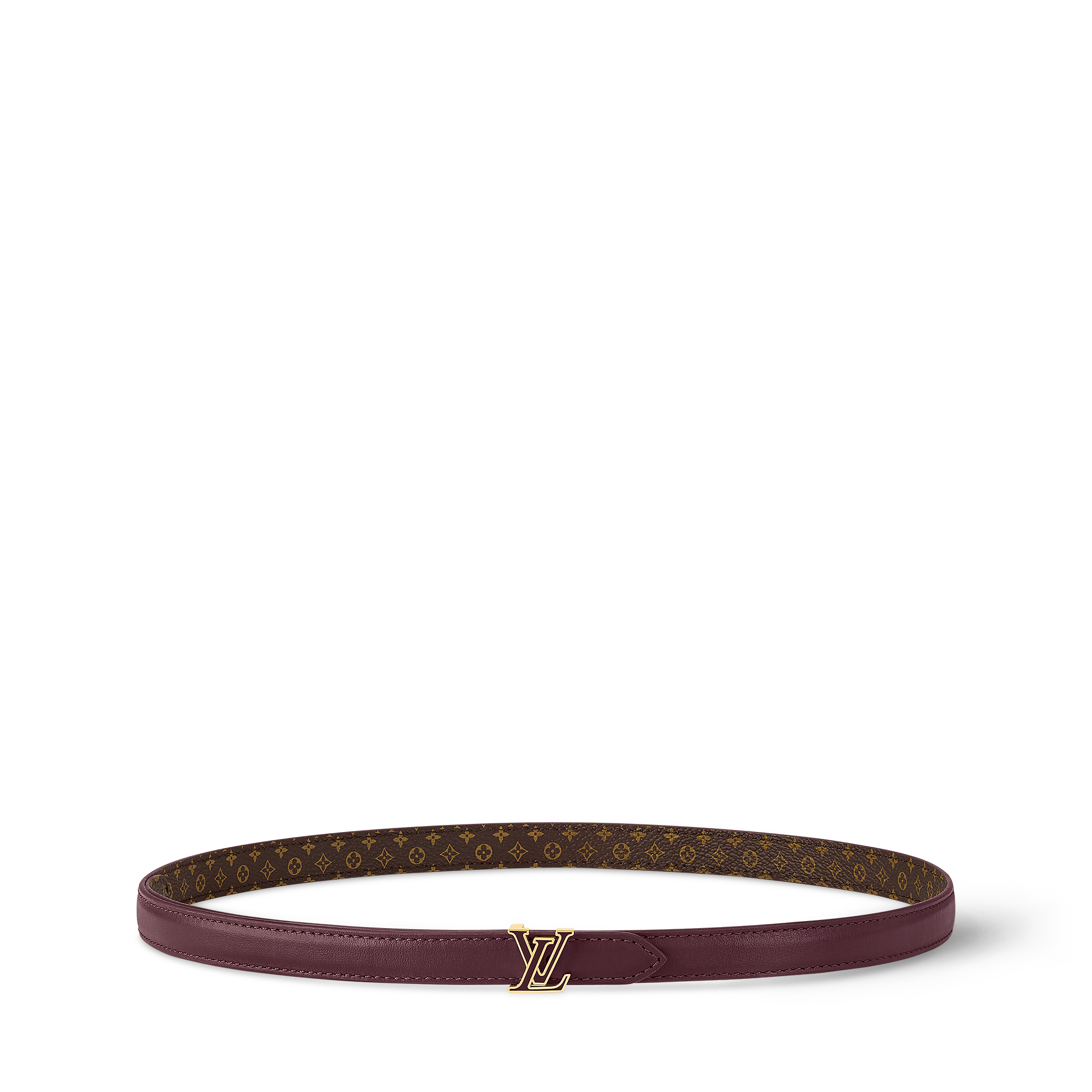 ベルト・ミニ LV エナメル 15MM リバーシブル