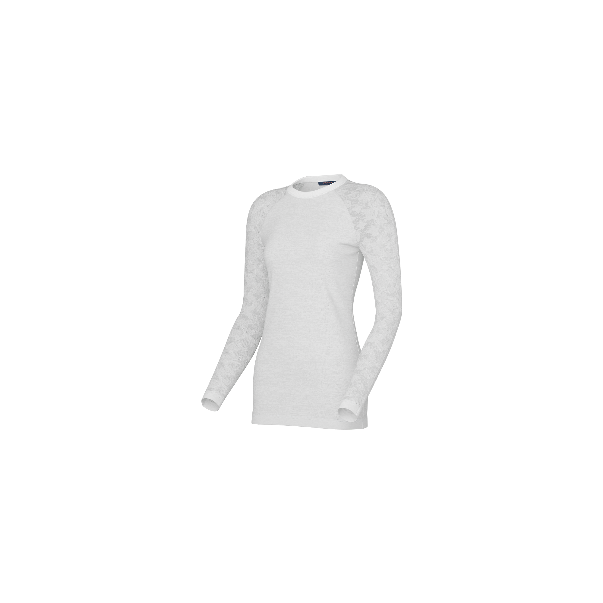 モノグラム アクセント ロングスリーブトップ - 画像 (3)