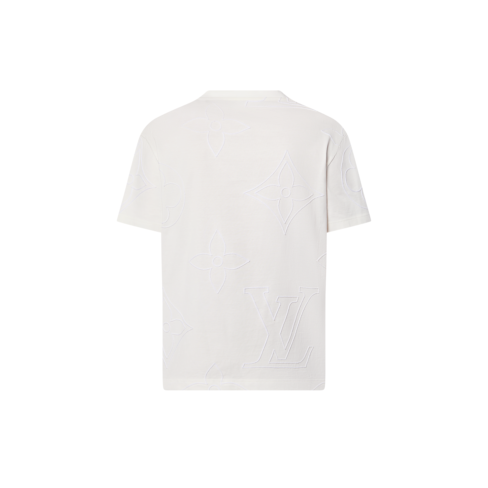 モノグラムエンブロイダードコットンTシャツ - 画像 (3)