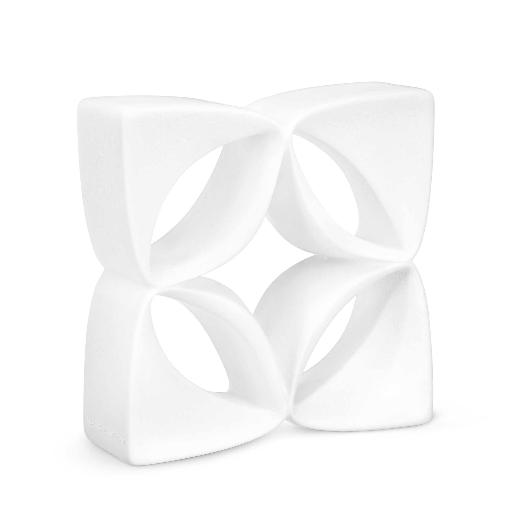 Monogram Flower Bookend