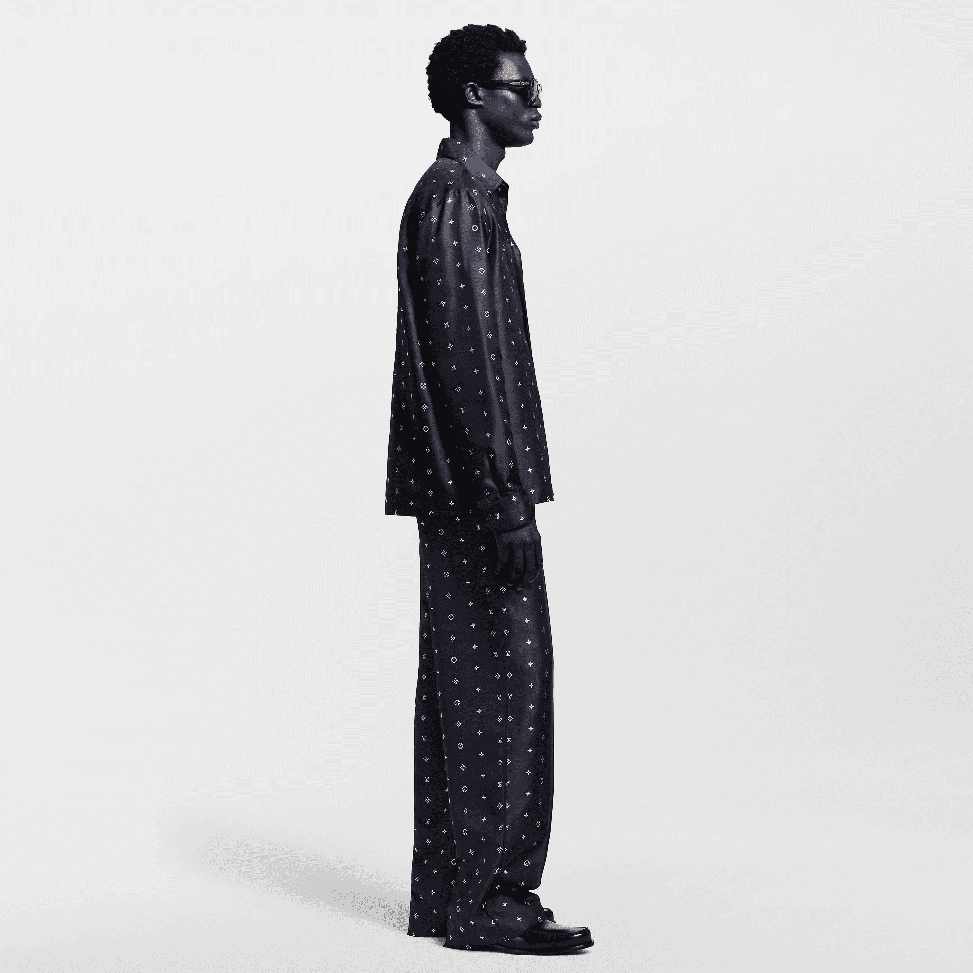 モノグラム シルクパジャマシャツ - 画像 (5)