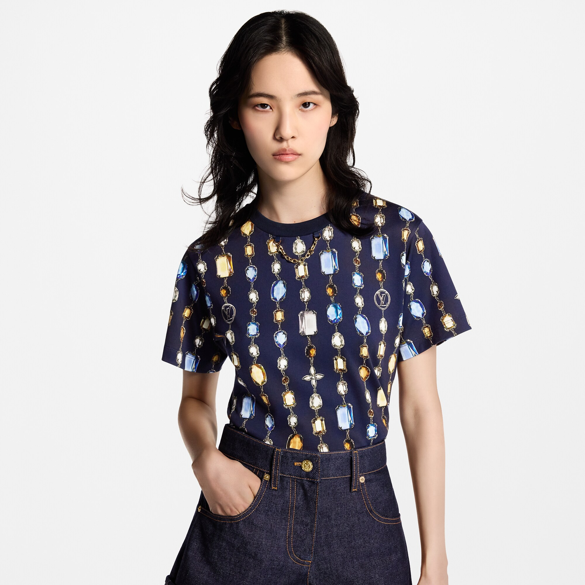 ネックレス プリントTシャツ - 画像 (5)