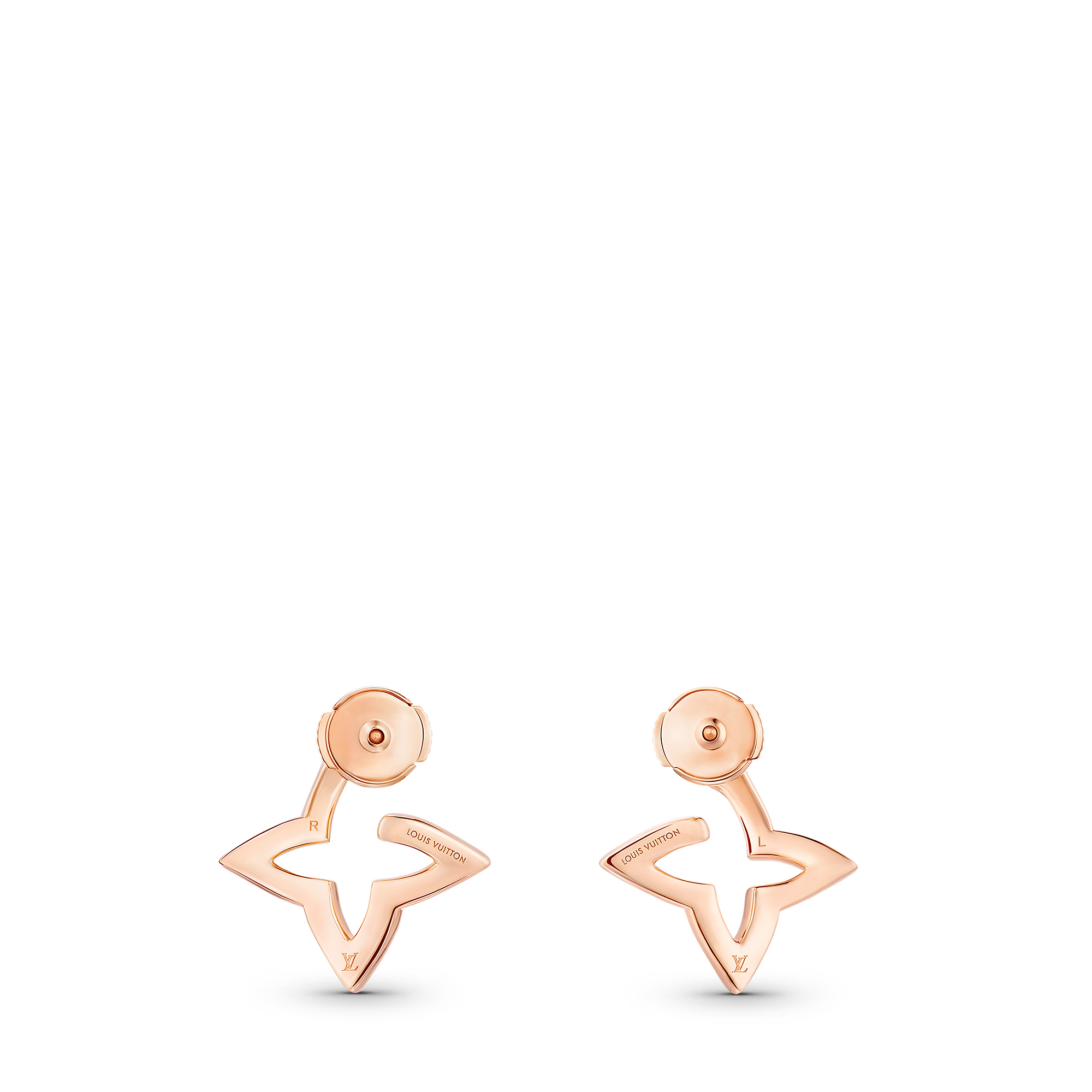 フープピアス オンブレ ブロッサム(ピンクゴールド×ダイヤモンド) - 画像 (4)