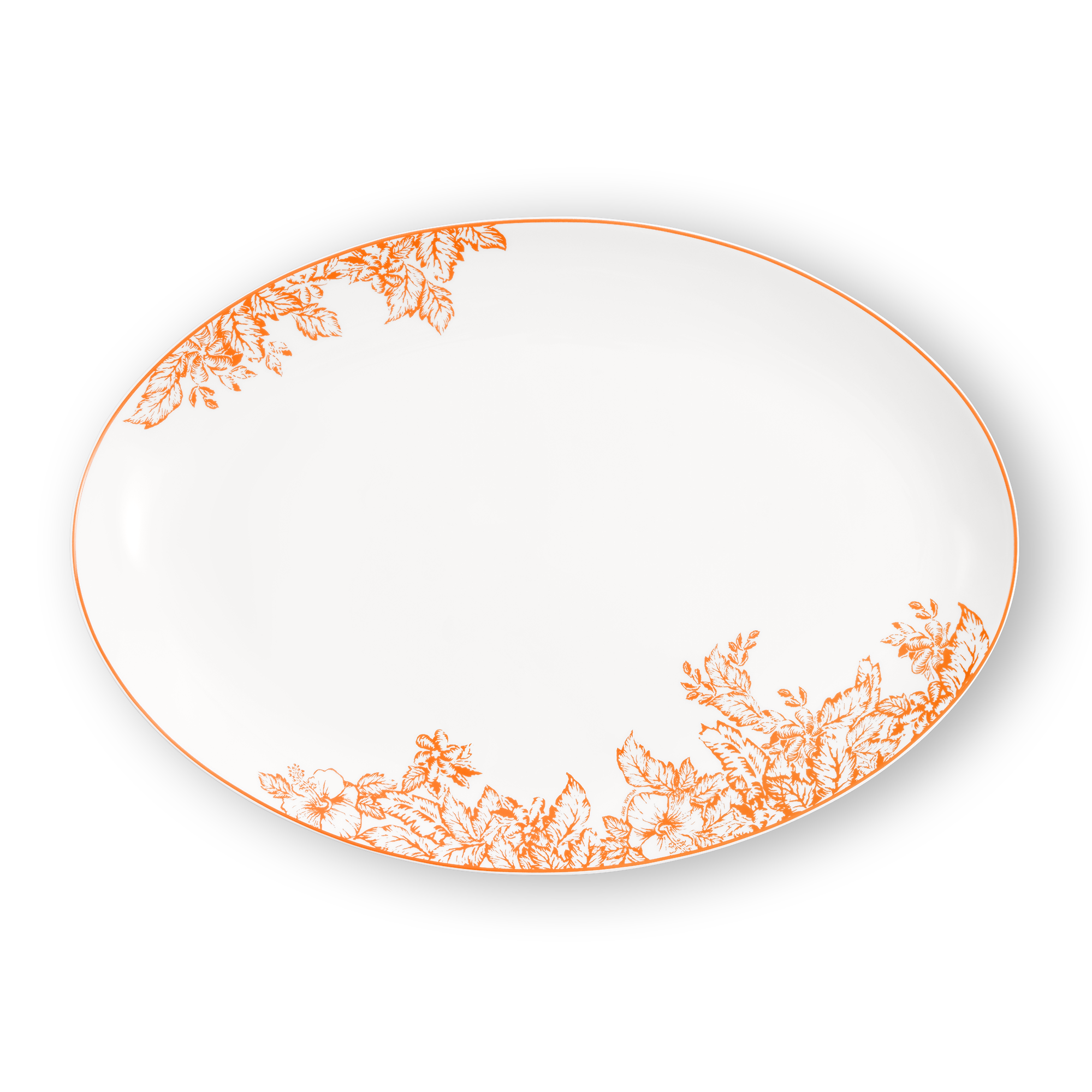 Oval Plate LV By The Pool