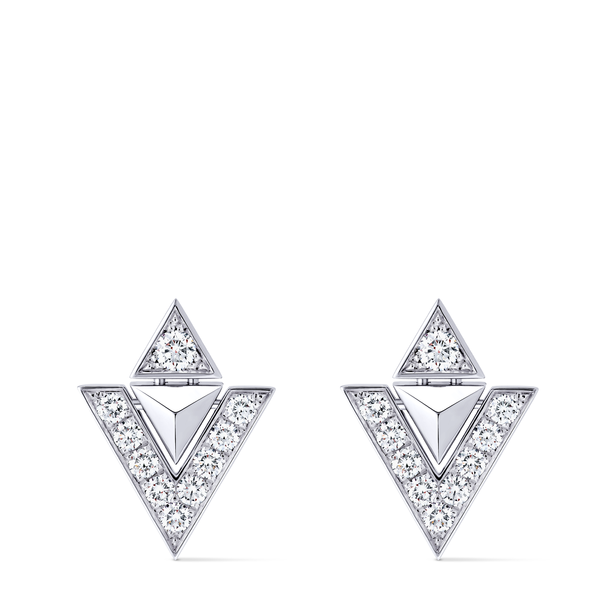ピアス ピュア V (ホワイトゴールド×ダイヤモンド) - 画像 (2)