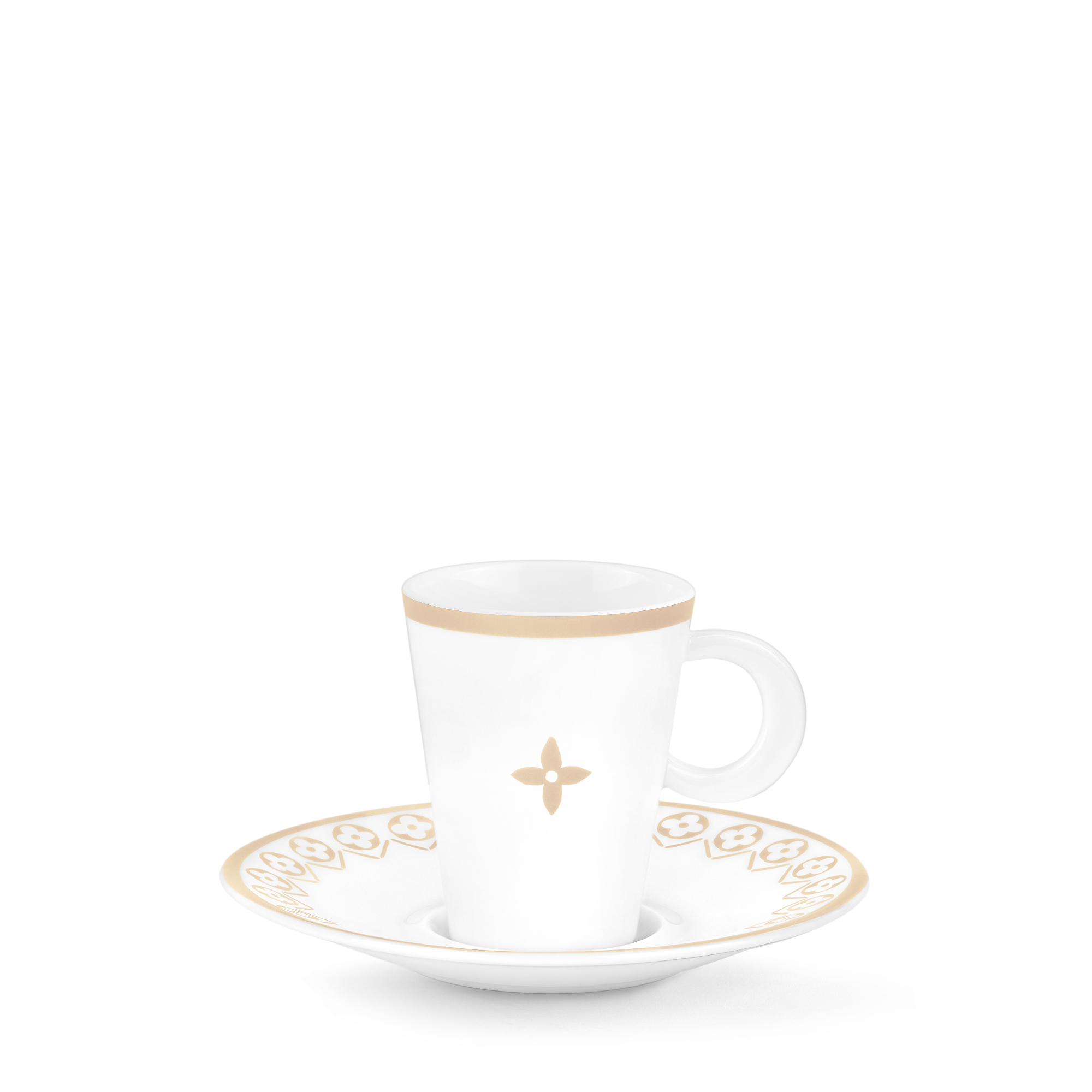 Set Of 2 Coffee Cups And Saucers