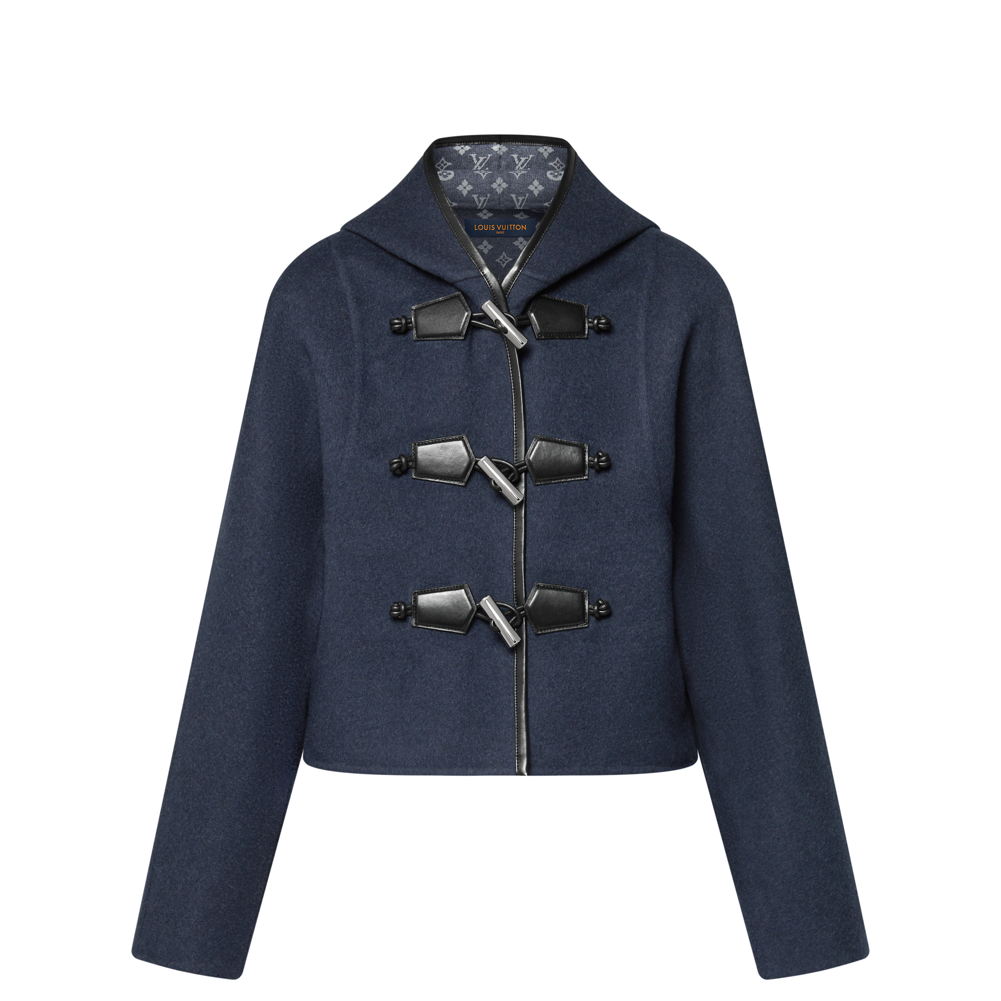 ショートフーデッド ダッフルコート - 画像 (2)