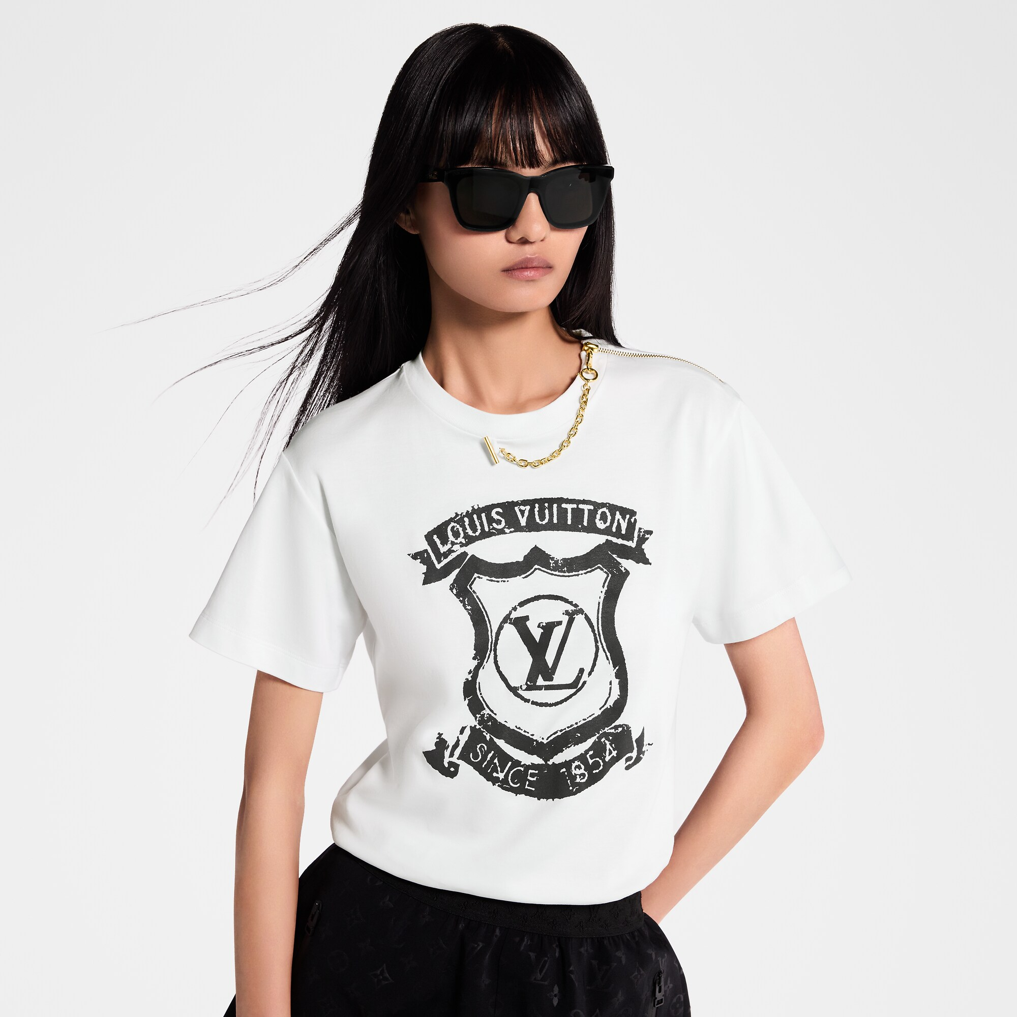 シグネチャー ジッパーディテール Tシャツ - 画像 (5)