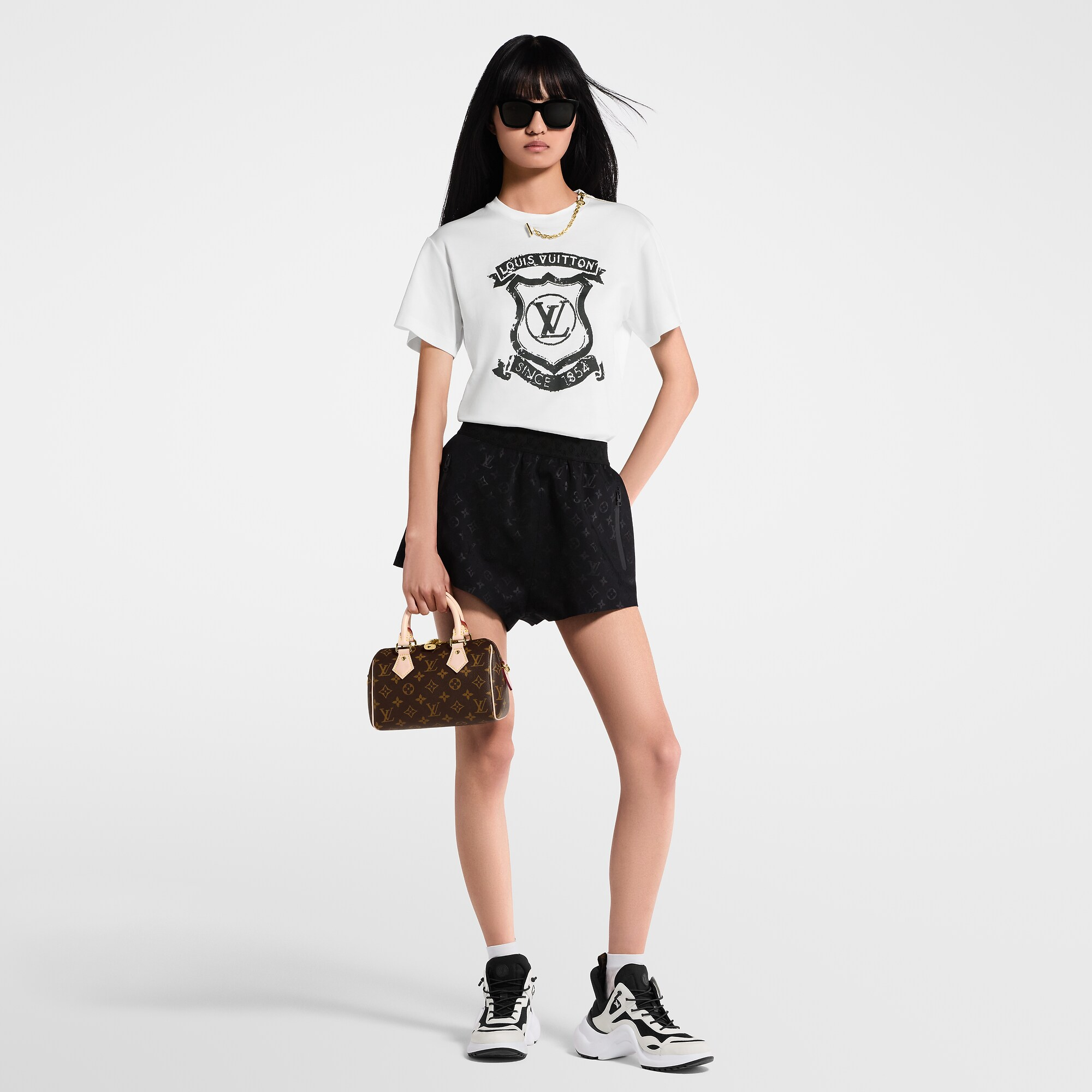 シグネチャー ジッパーディテール Tシャツ
