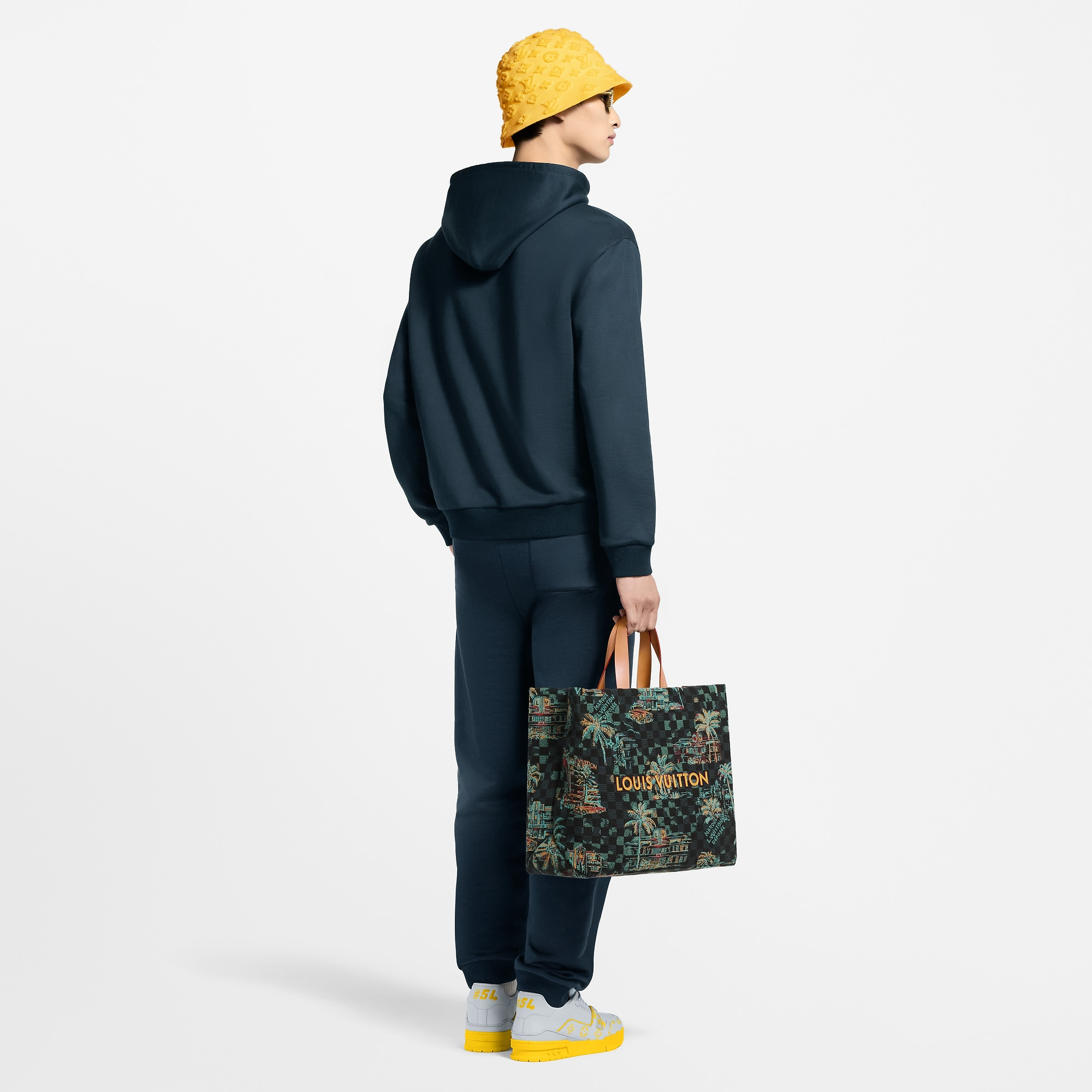 シルクブレンドシグネチャートラックトラウザーズ - 画像 (5)